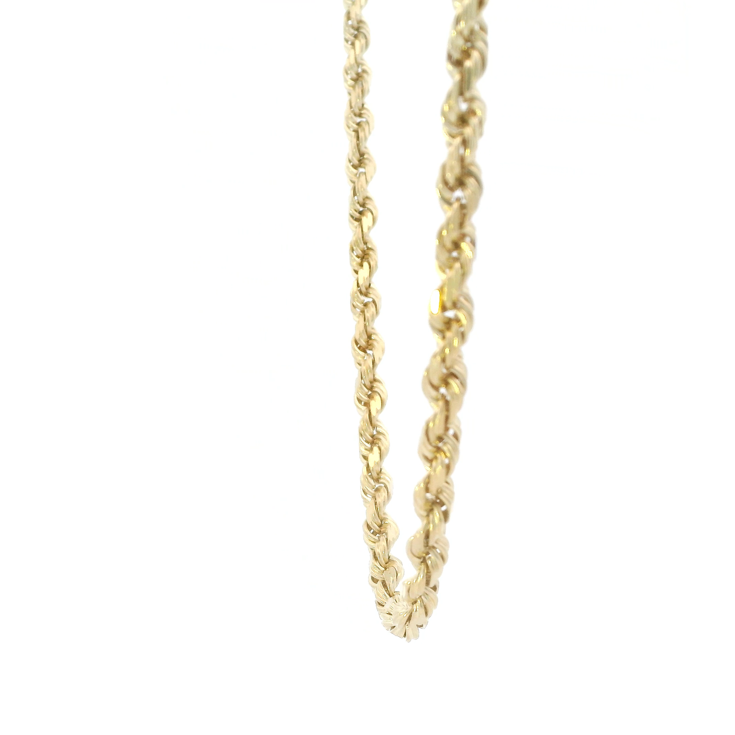 14K Yellow Gold 24" Rope Chain