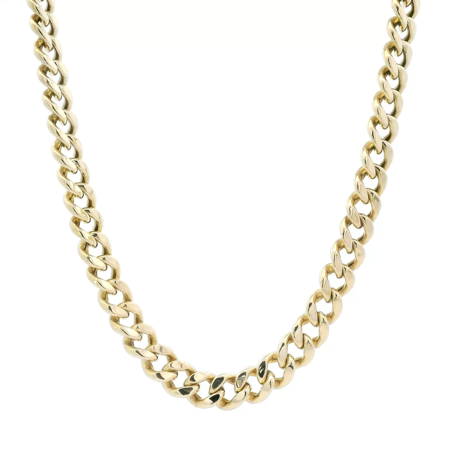 14K Yellow Gold 24" Cuban Chain