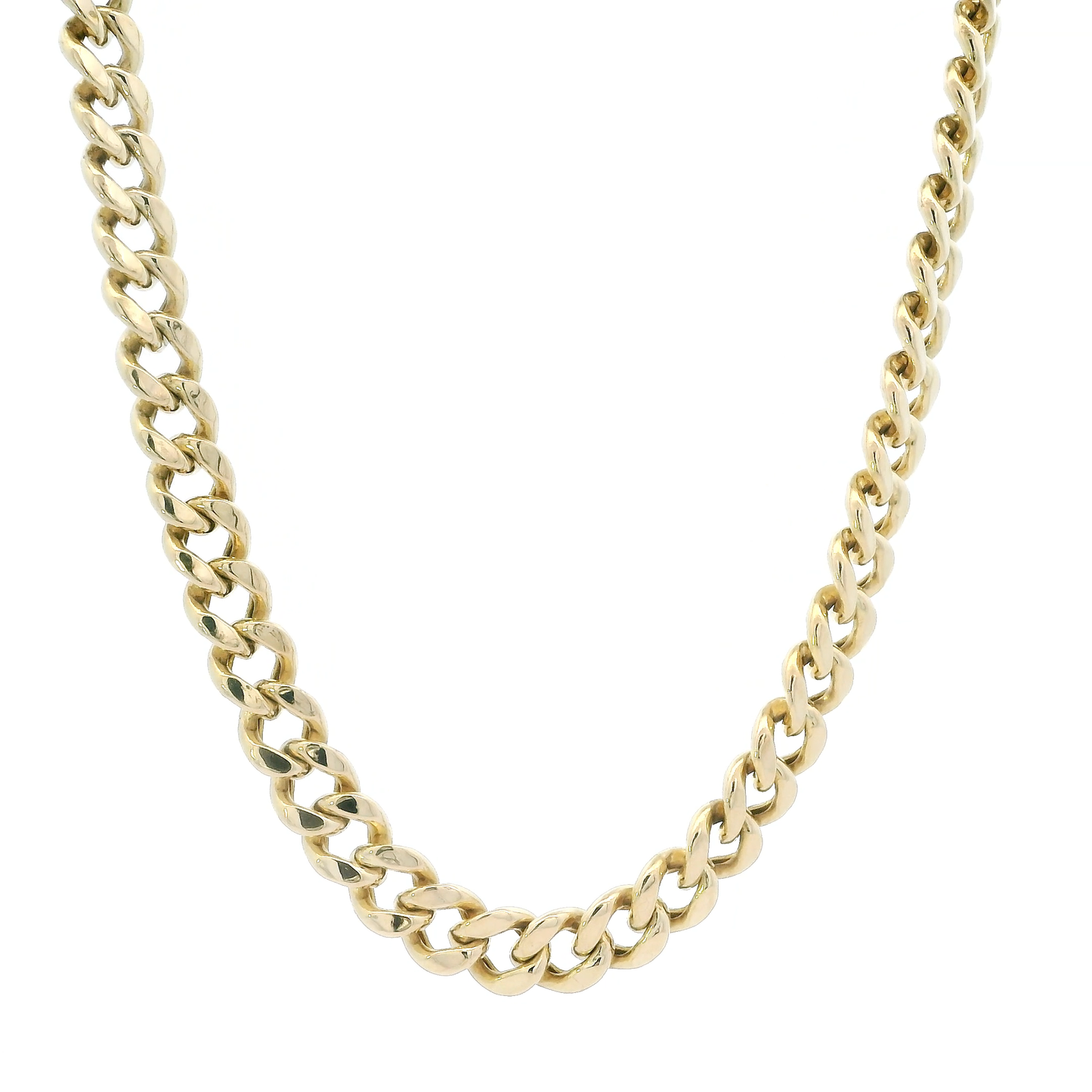 14K Yellow Gold 24" Cuban Chain