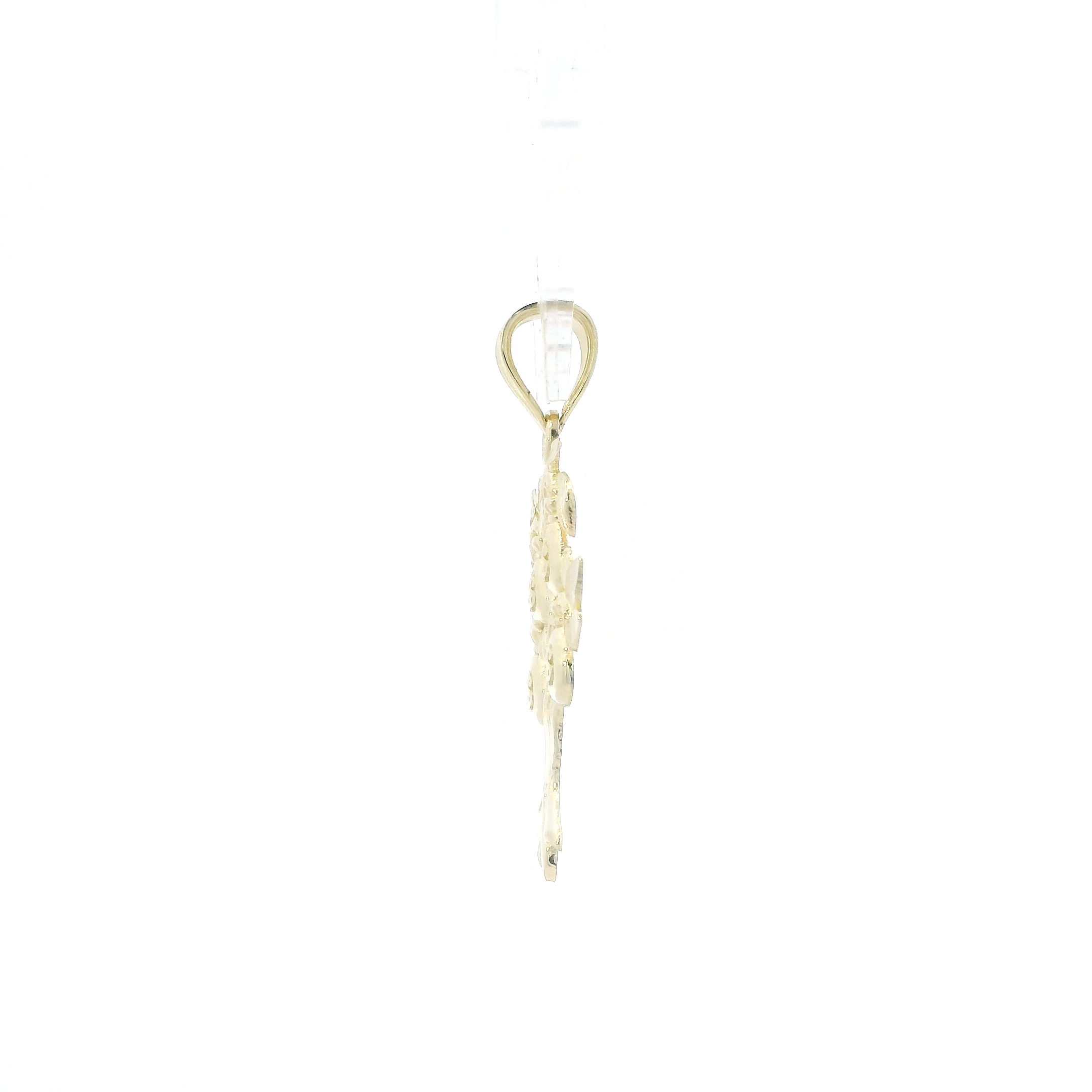 10K Yellow Gold Money Tree Pendant