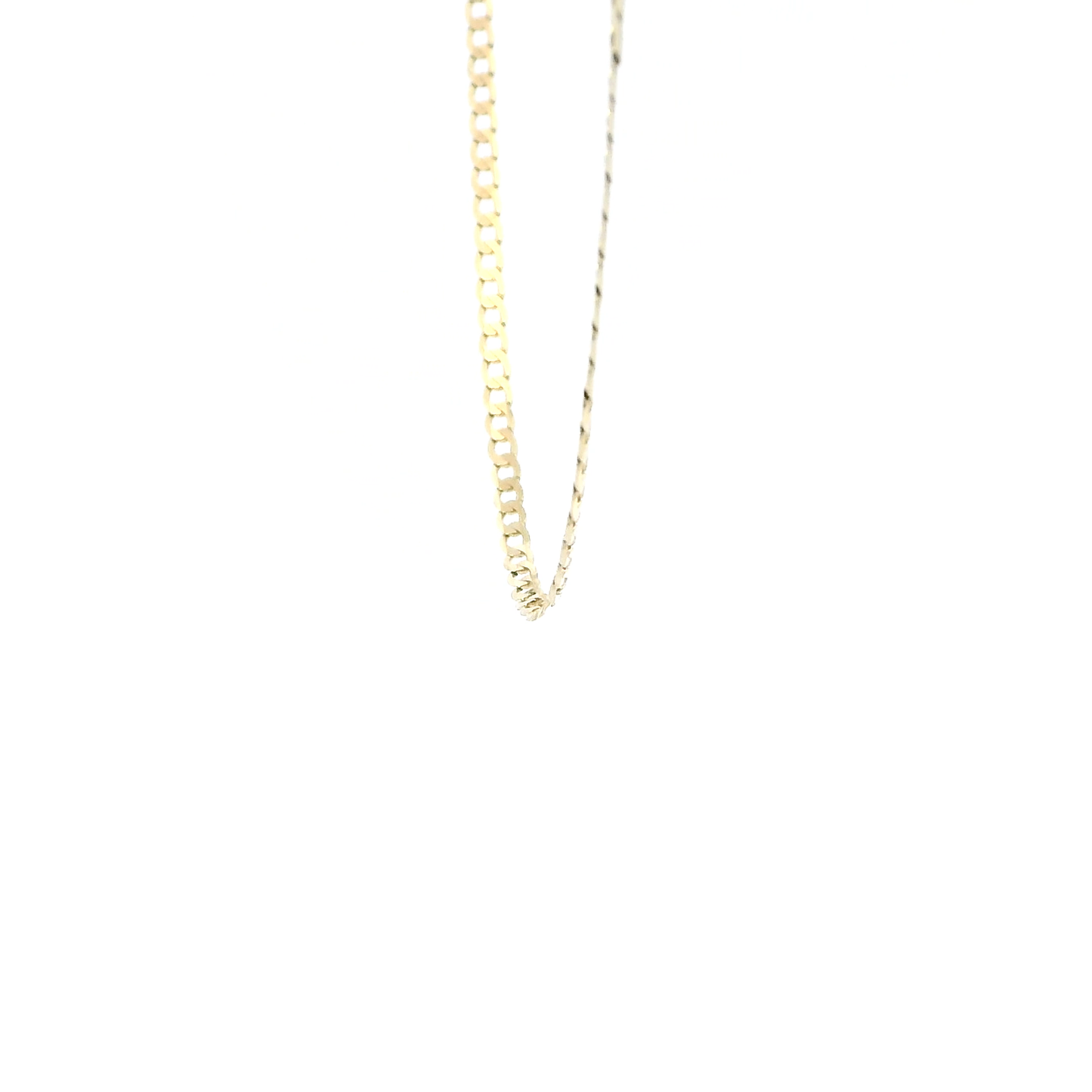 14K Yellow Gold 20" Curb Chain