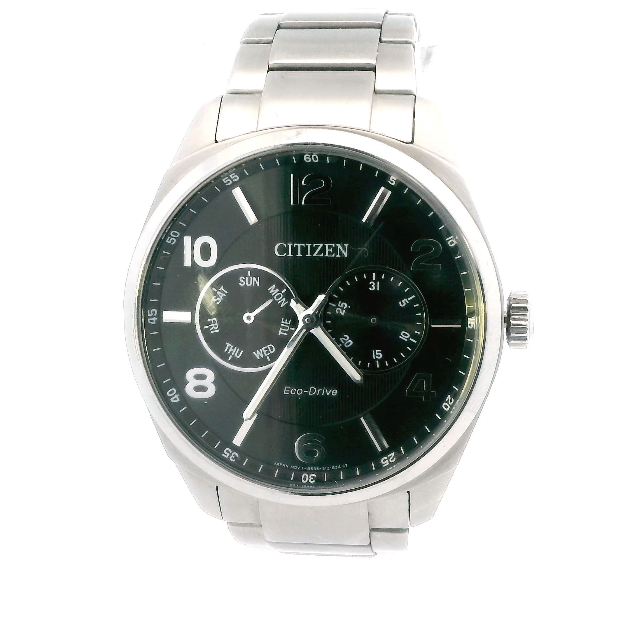 Citizen Corso Eco-Drive Stainless Steel Mens Wristwatch - 8635-S083796