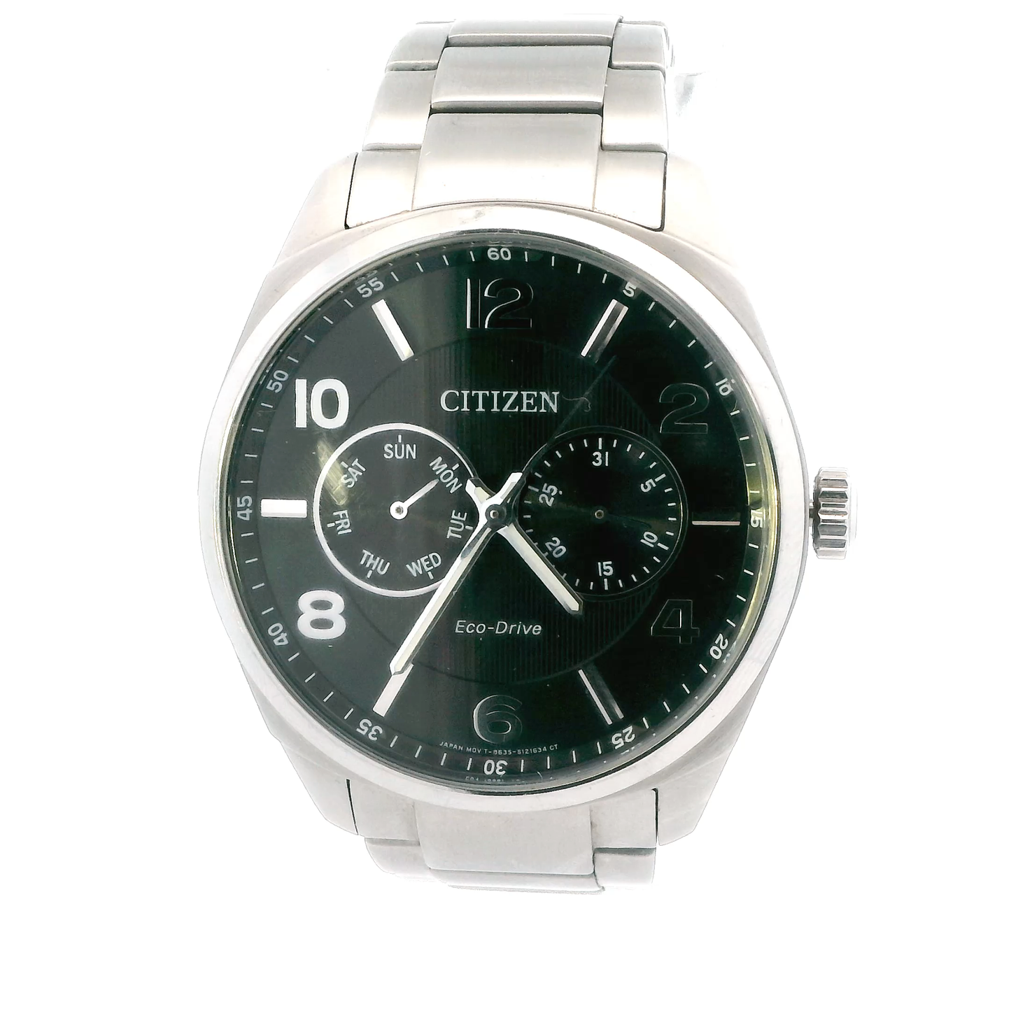 Citizen Corso Eco-Drive Stainless Steel Mens Wristwatch - 8635-S083796