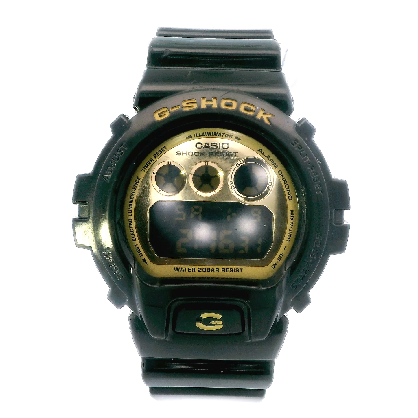 Casio G-Shock Black & Gold Mens Wristwatch - DW-6900CB