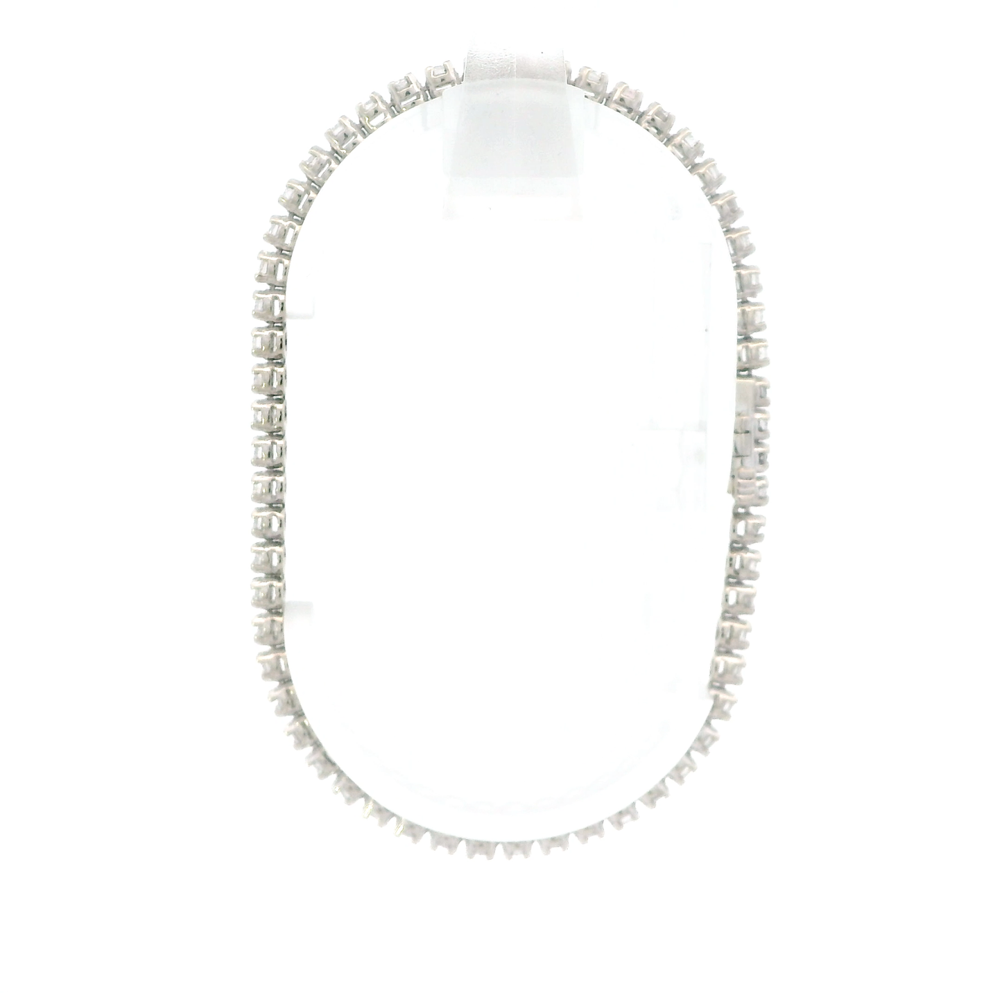 14K White Gold 7" Diamond Tennis Bracelet - 1.70ct