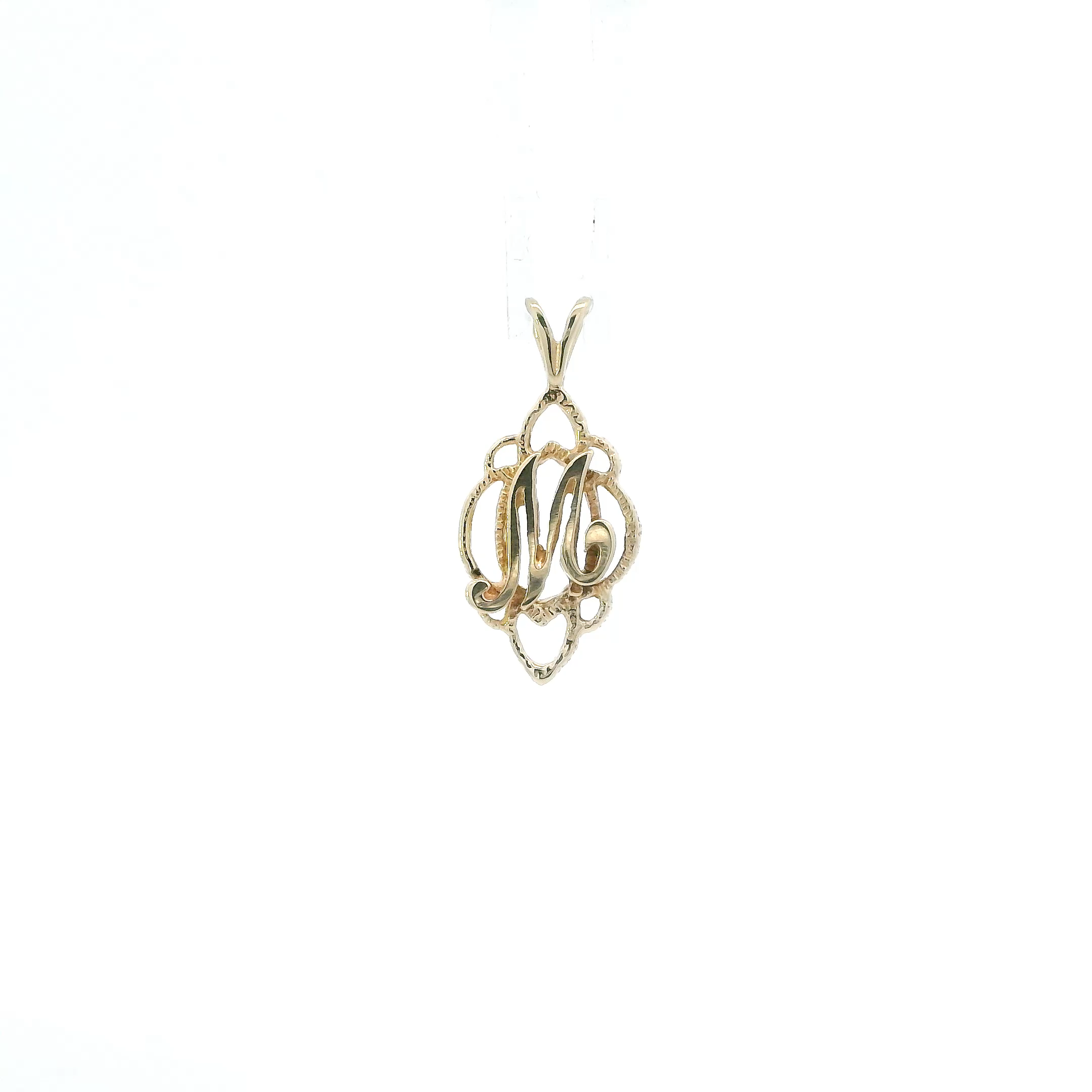 10K Yellow Gold Letter 