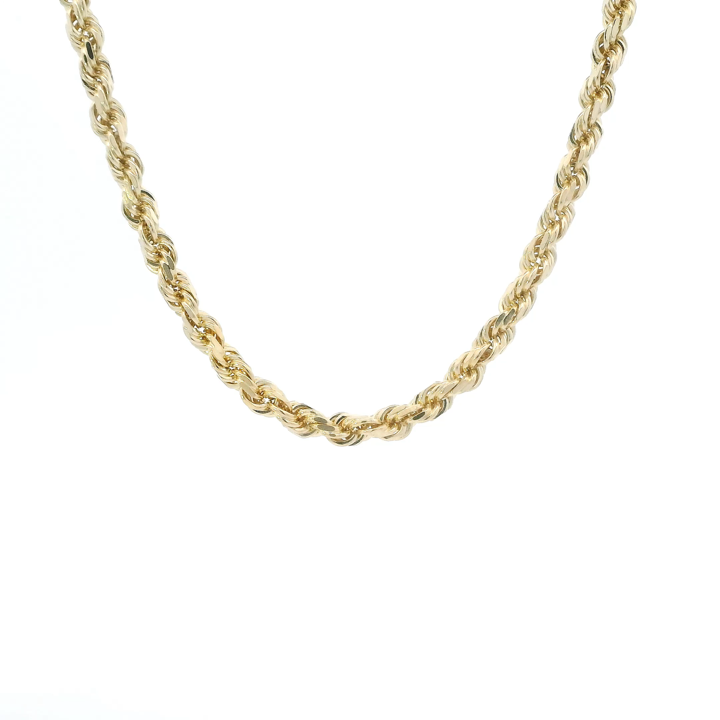 10K Yellow Gold 28" Rope Chain