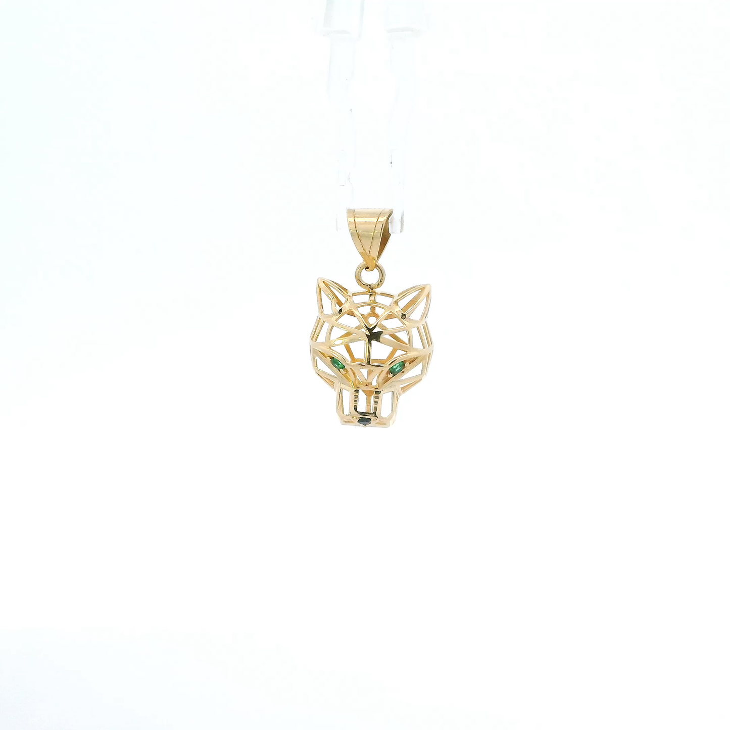 18K Yellow Gold Panther Pendant