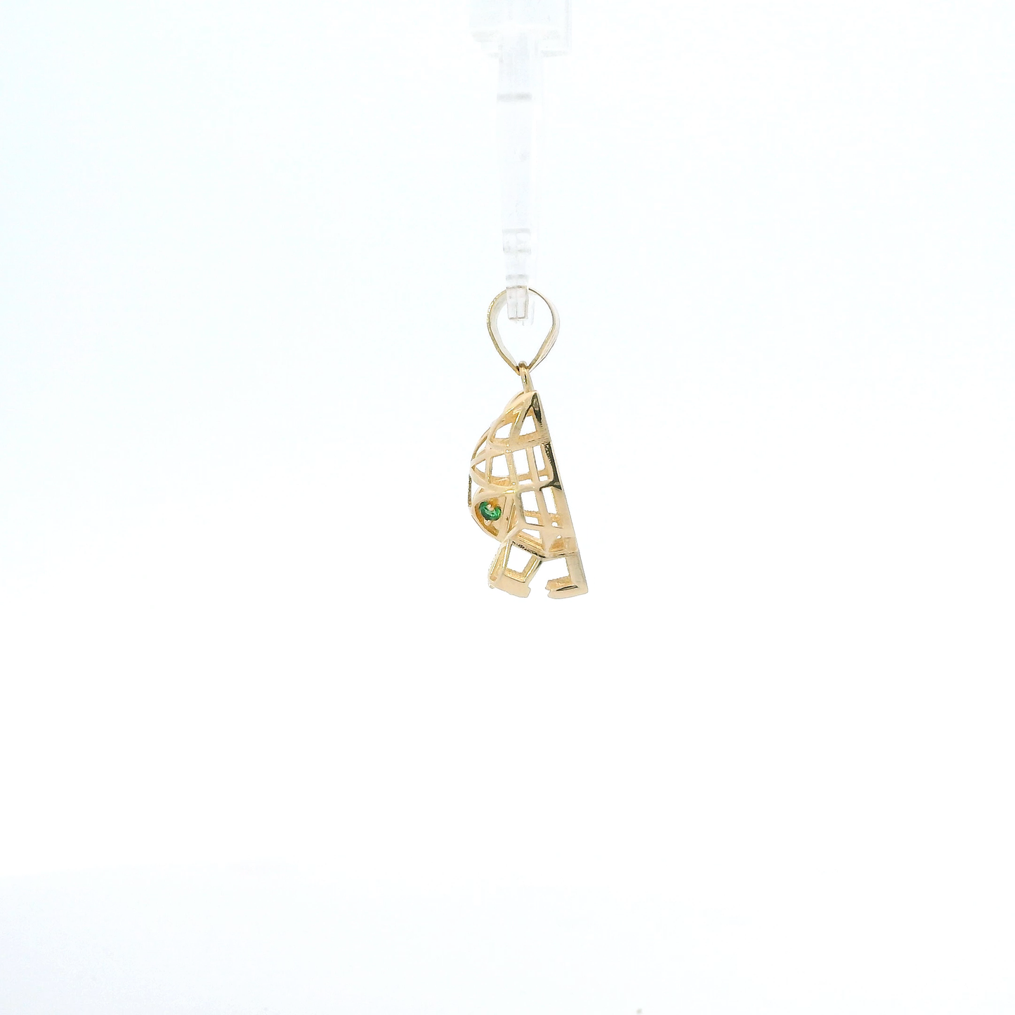 18K Yellow Gold Panther Pendant