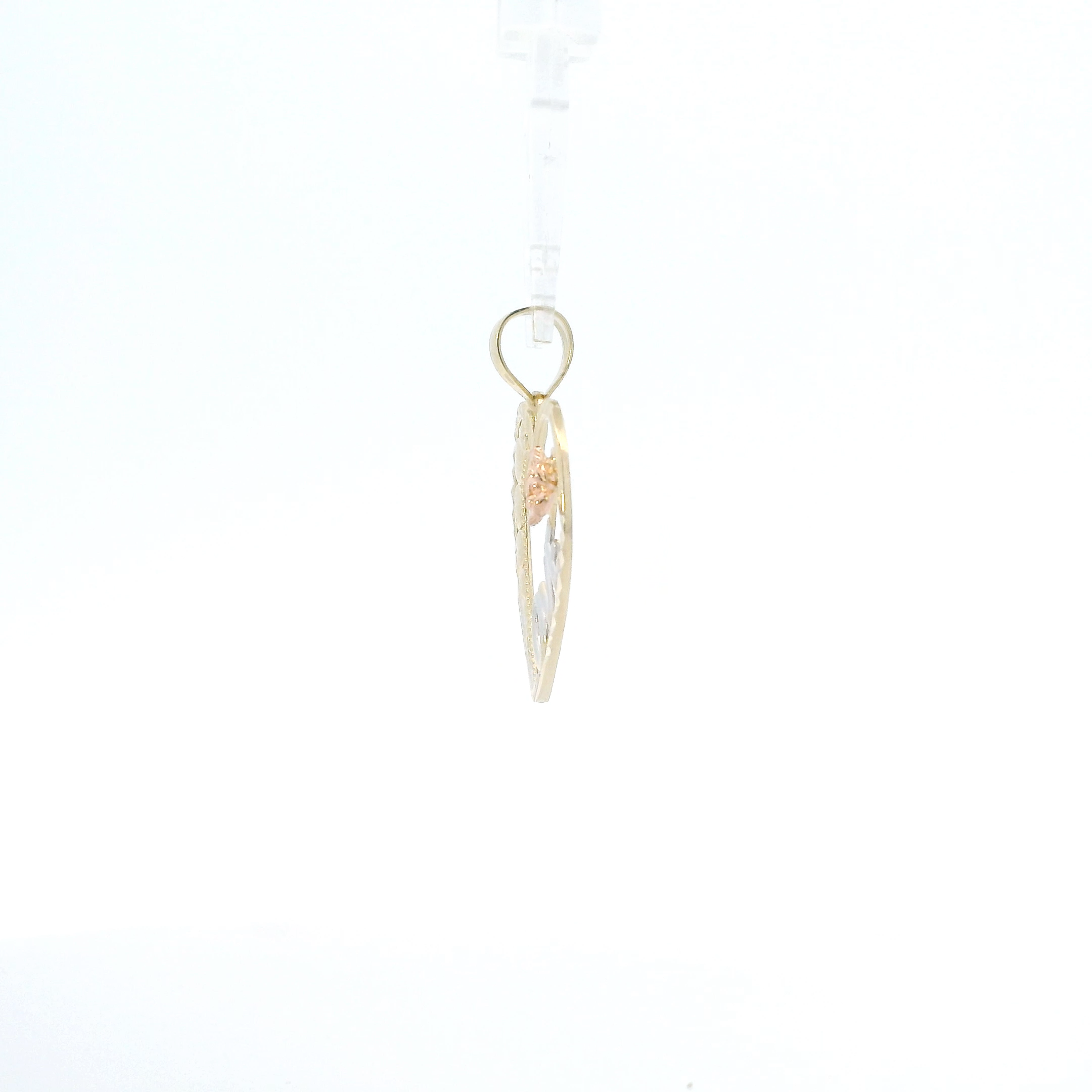 14K Tri Color Gold 