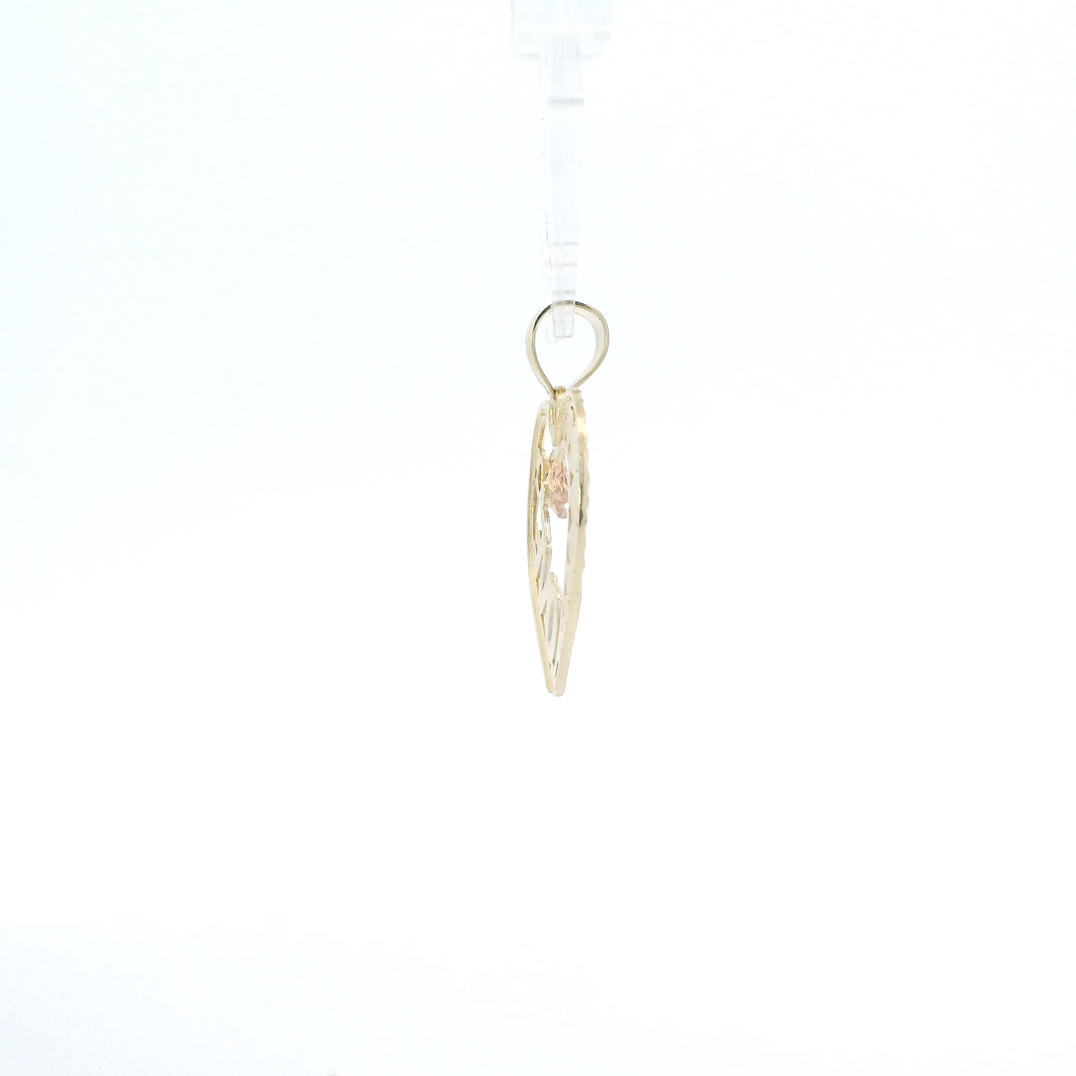 14K Tri Color Gold 