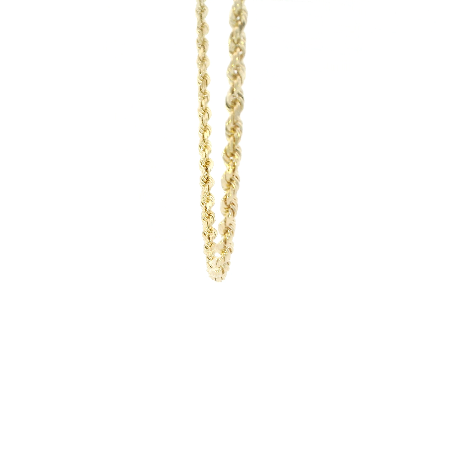 14K Yellow Gold 21.5" Rope Chain