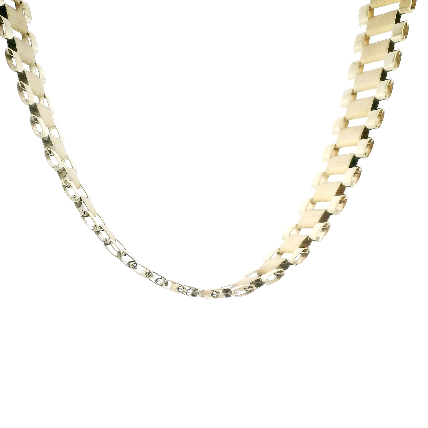 10K Yellow Gold 22" Hollow Rolex Chain