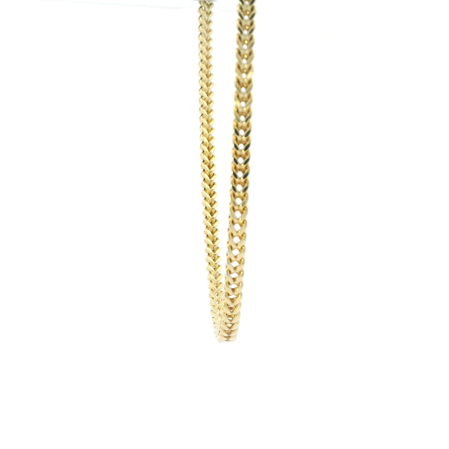 10K Yellow Gold 21.5" Franco Chain