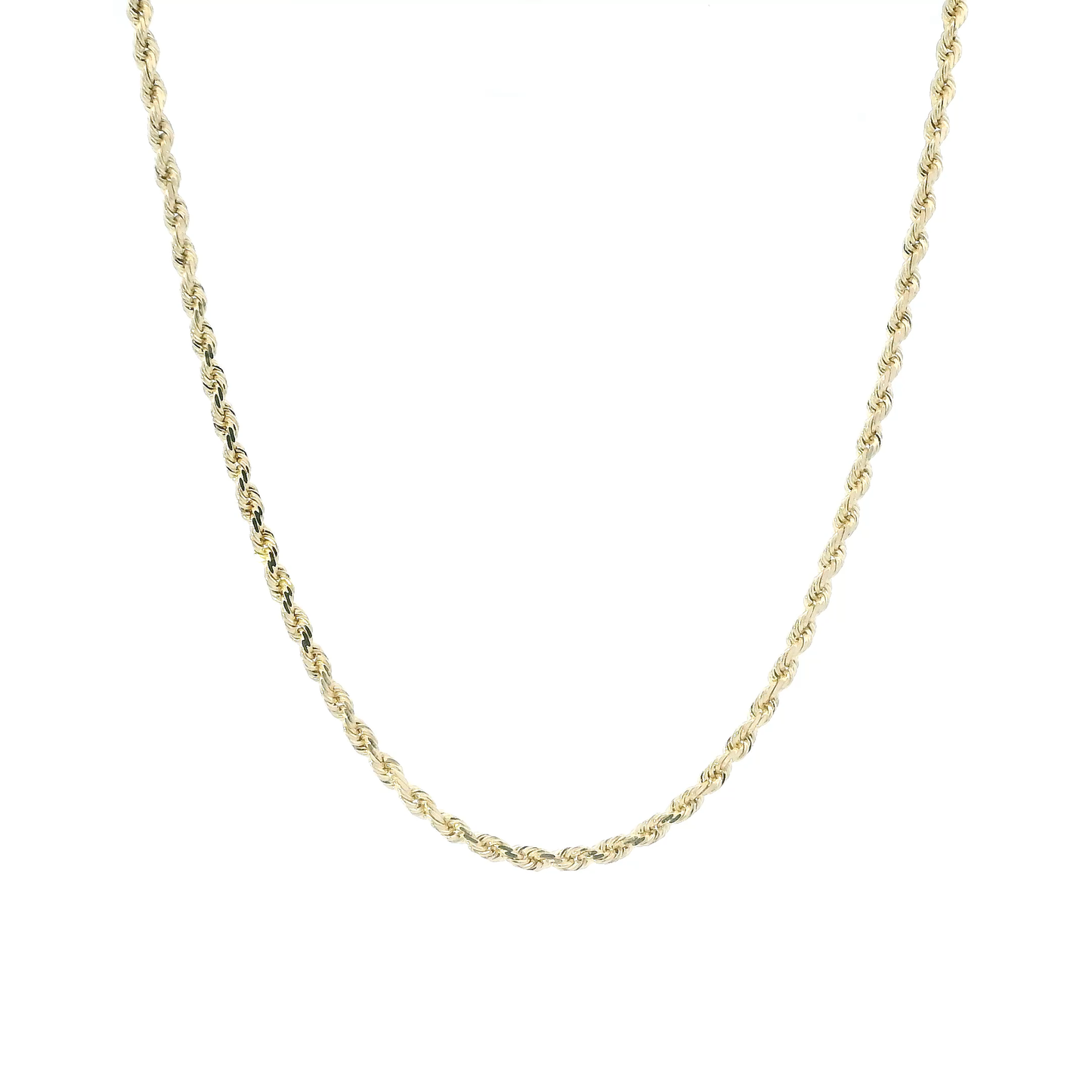 14K Yellow Gold 17.5" Rope Chain