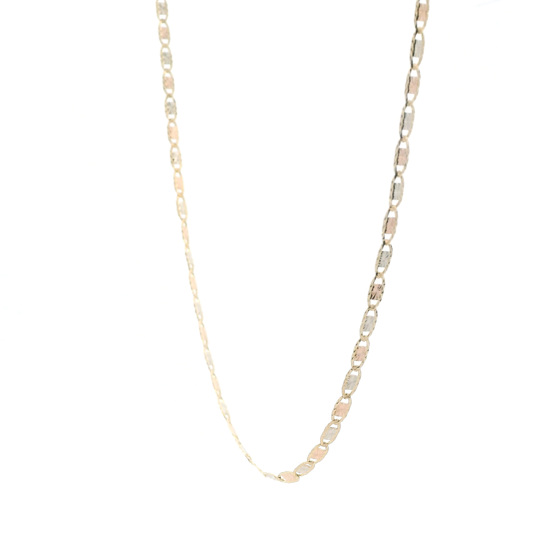 14K Tri Color Gold 16