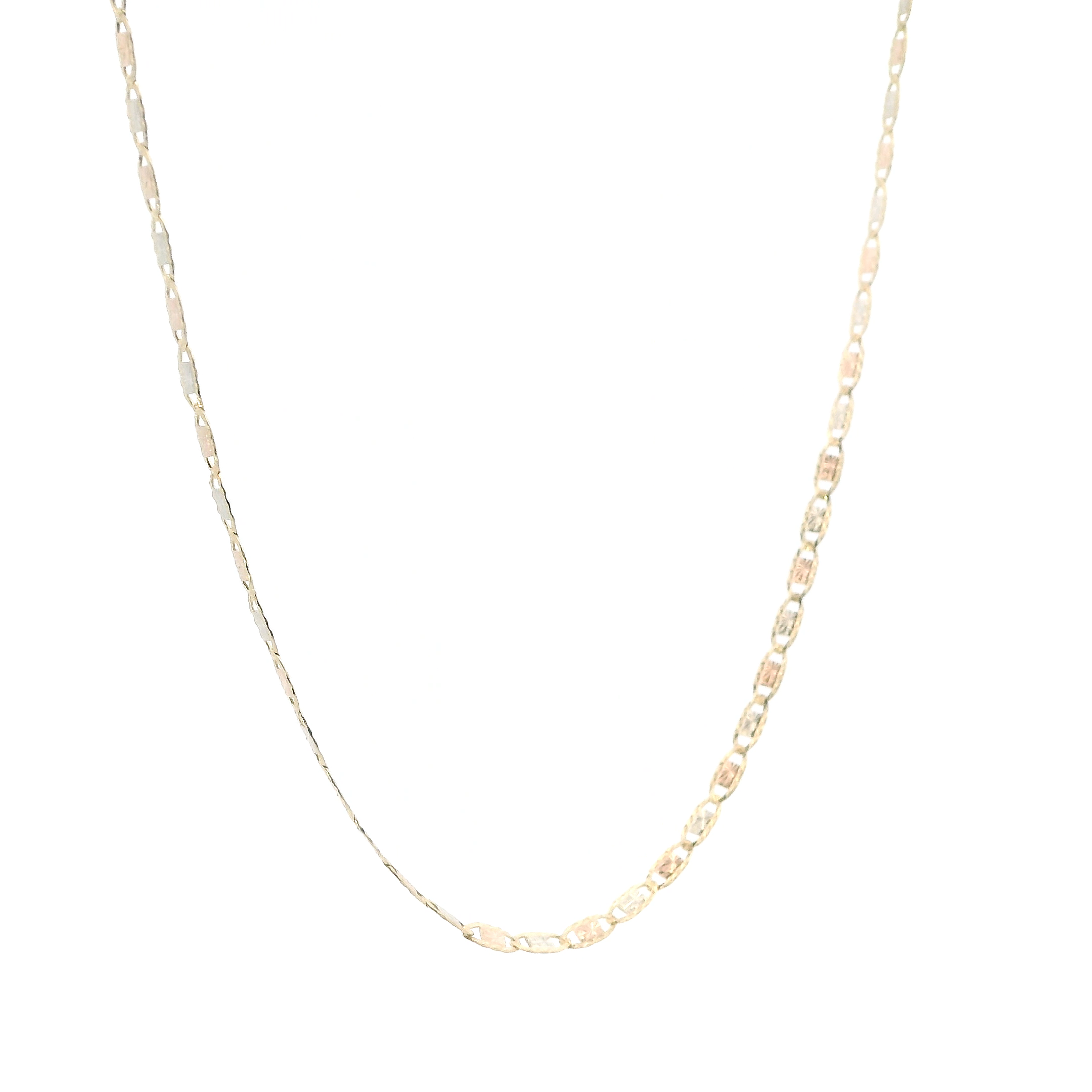 14K Tri Color Gold 16