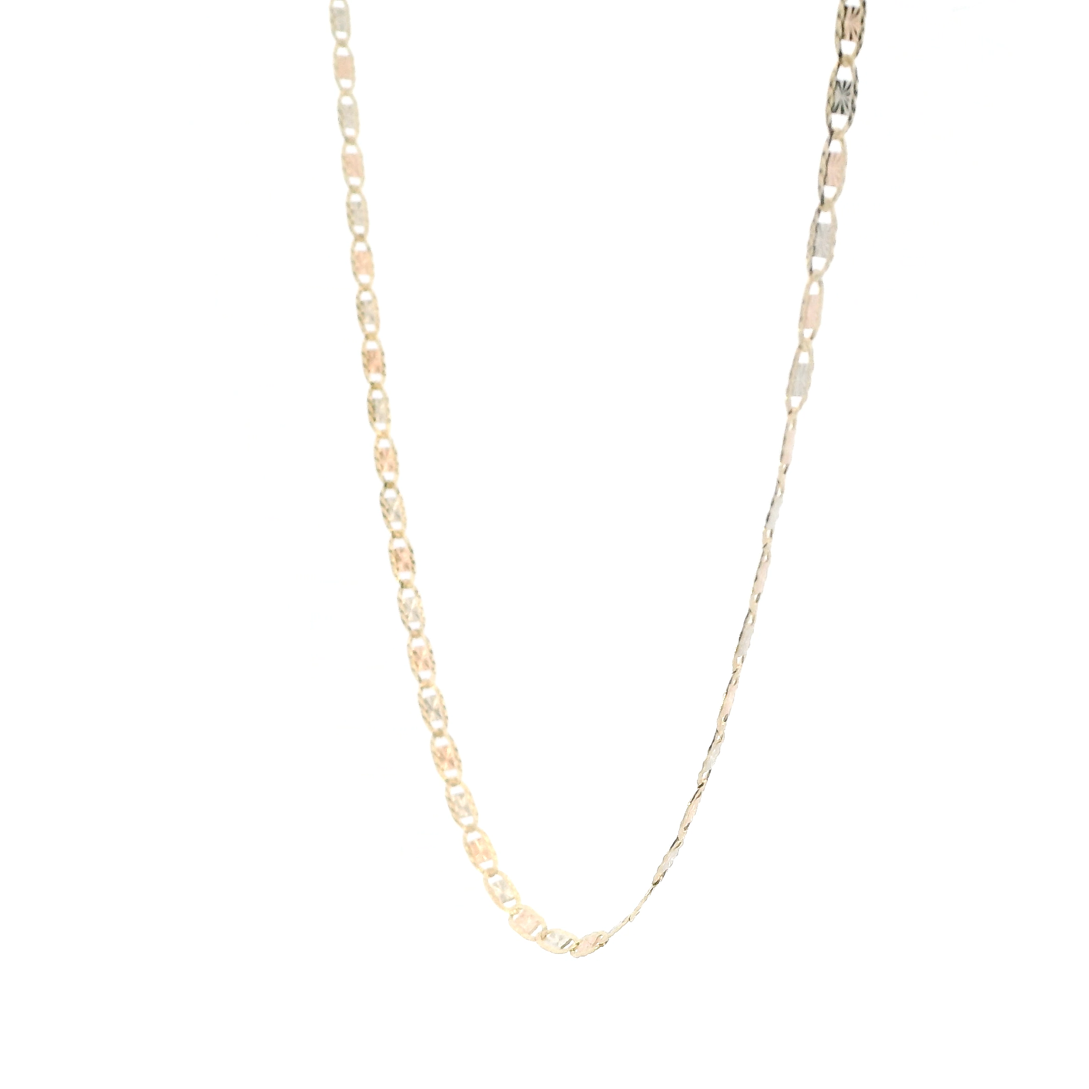 14K Tri Color Gold 16