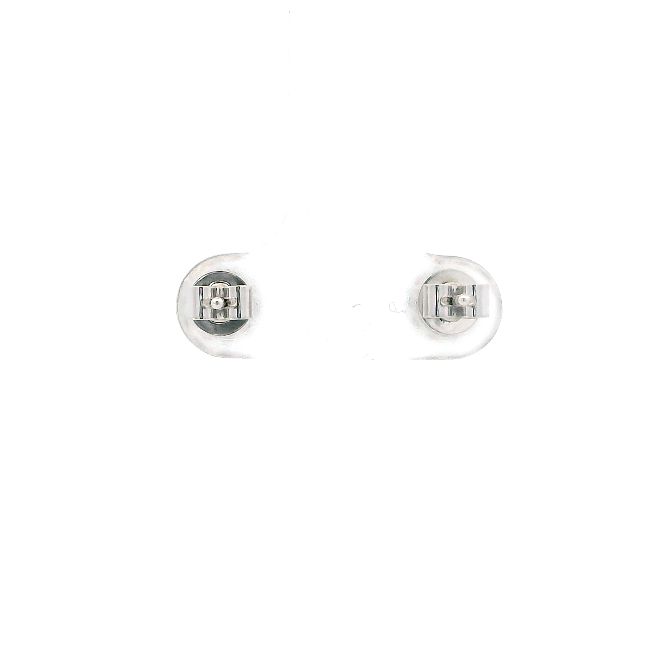 14K White Gold Diamond Earrings - 0.50ct