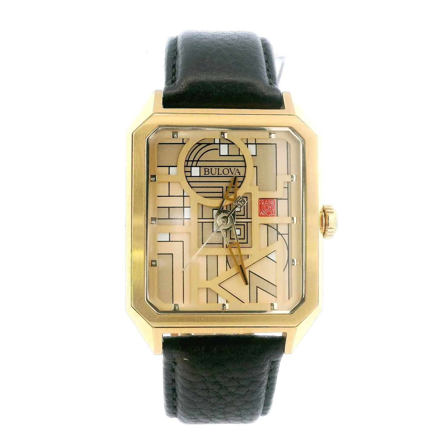 Bulova 80 Years Frank Lloyd Wright Foundation Limted Edition Mens Wristwatch 257/500