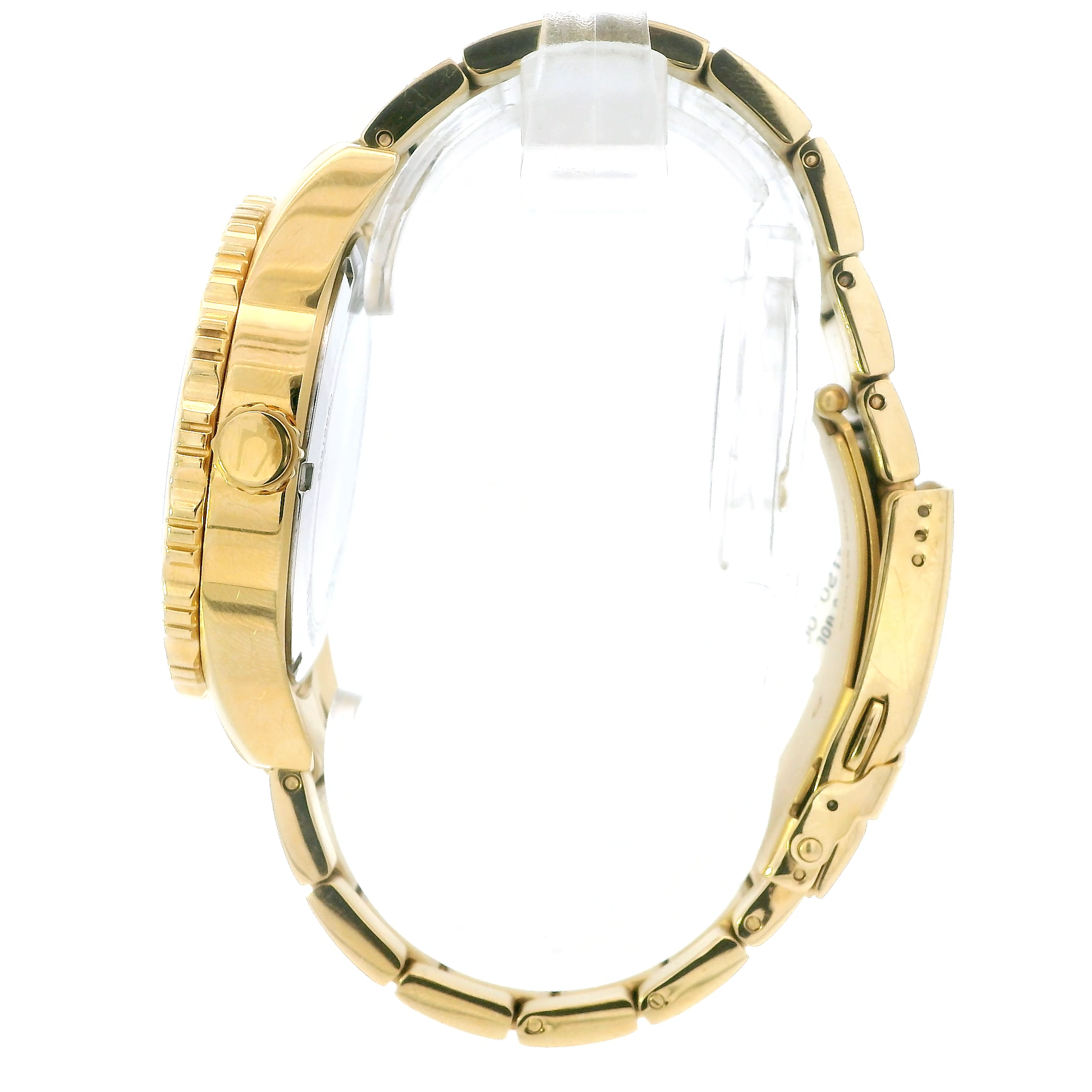 Bulova Classic Gold Tone Steel Mens Wristwatch - 98A197