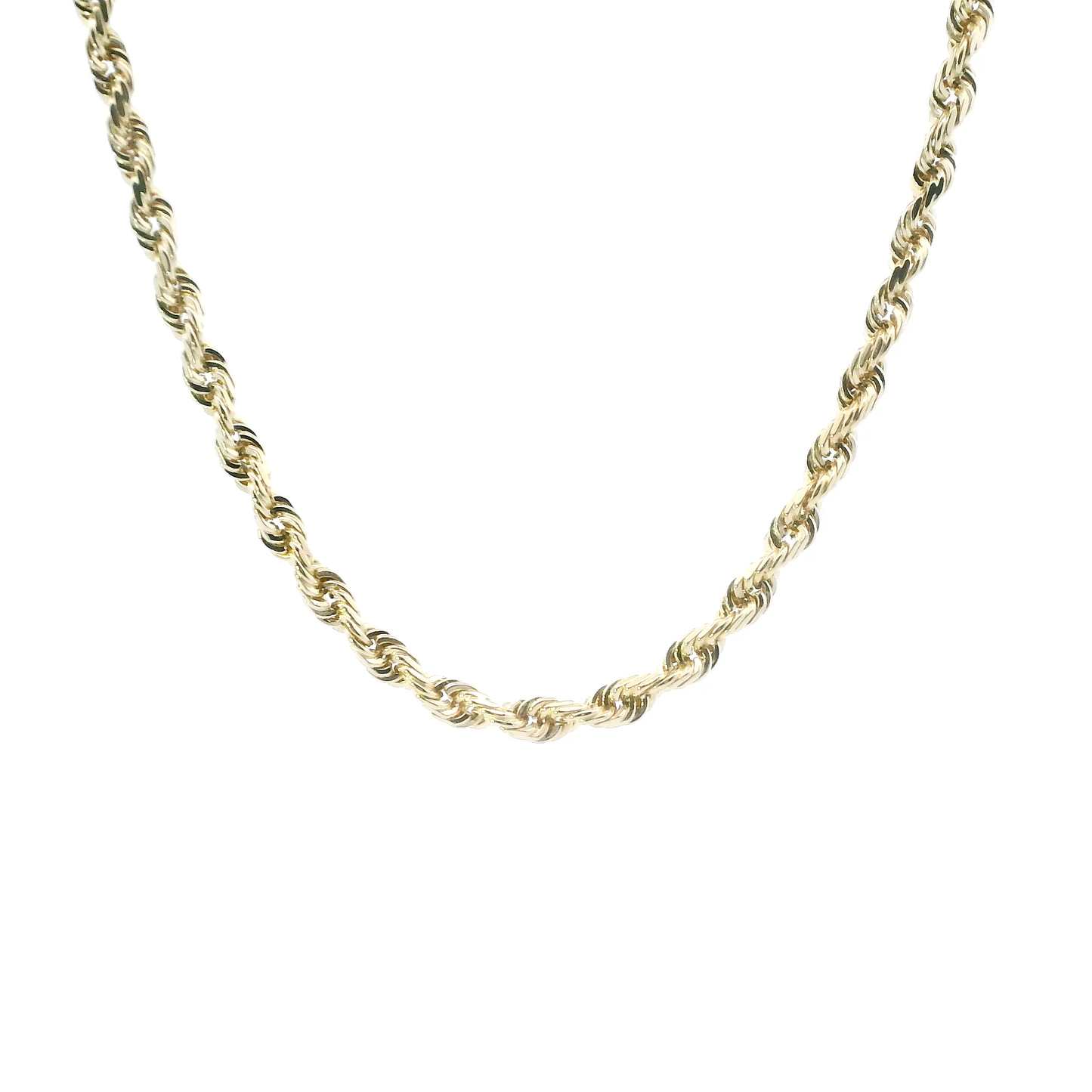 14K Yellow Gold 25" Rope Chain