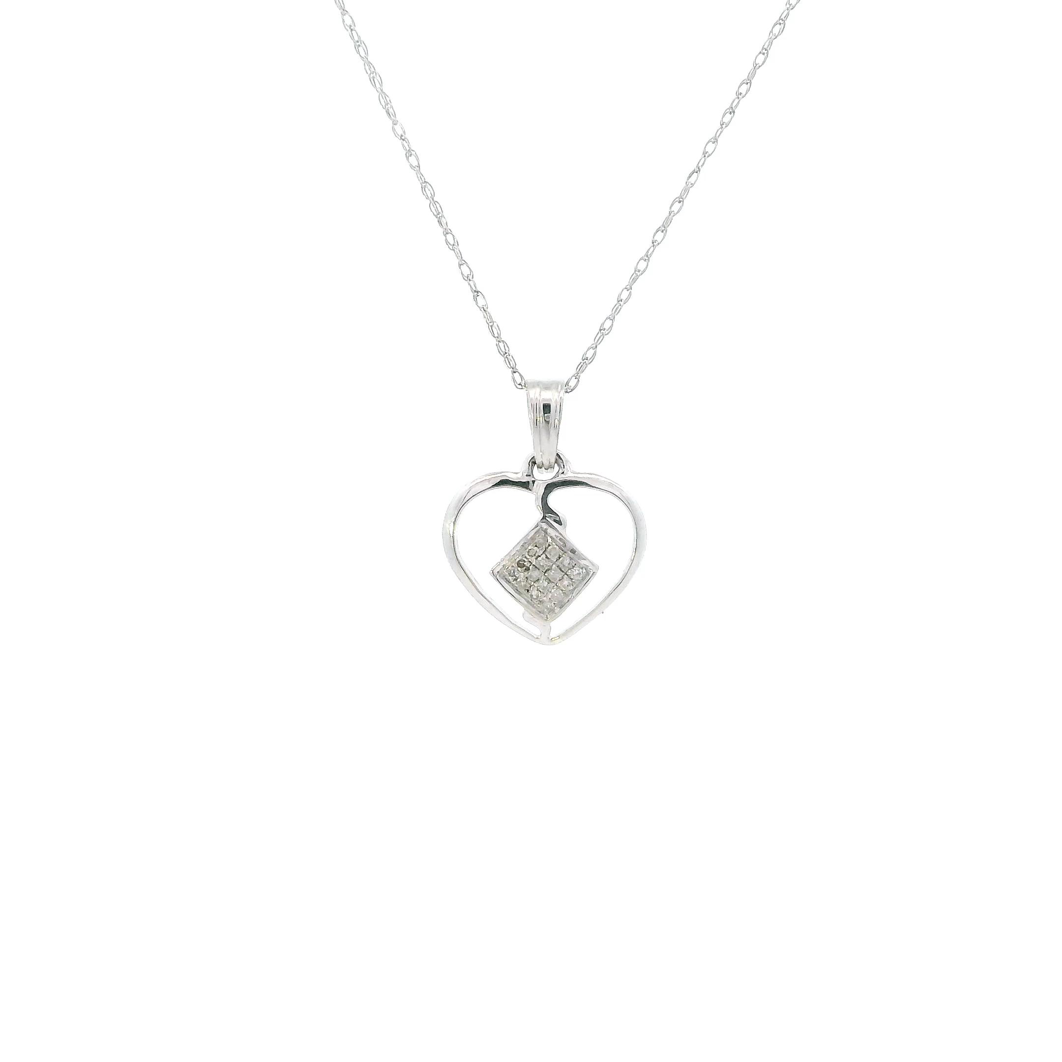 10K White Gold 18
