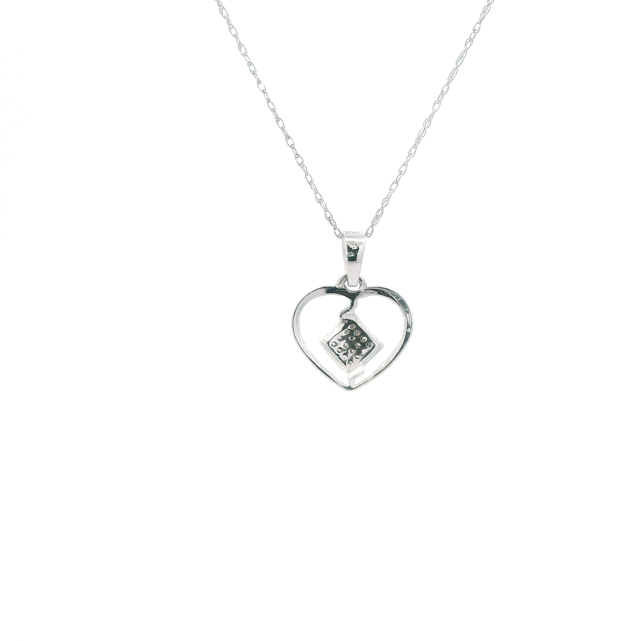 10K White Gold 18