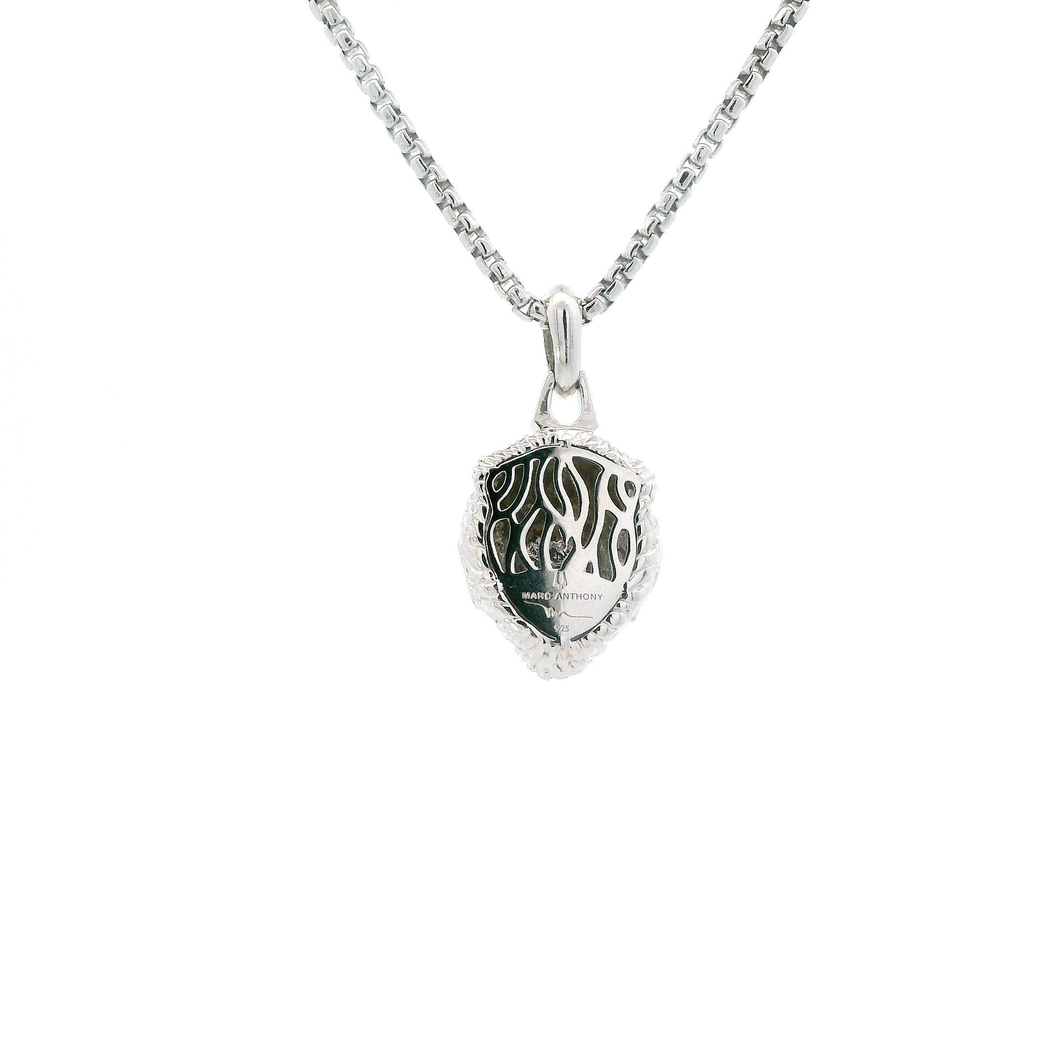 Bulova Marc Anthony Lion Head Diamond Pendant & 24-26
