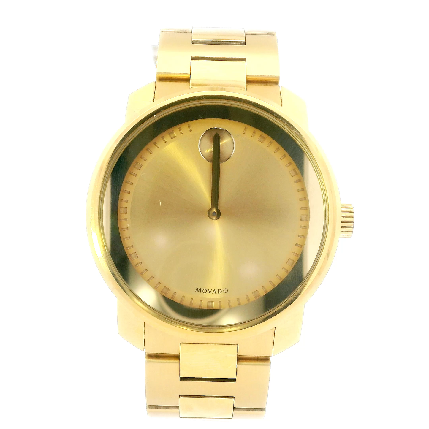 Movado Bold Gold Tone Mens Wristwatch - 13.489.065