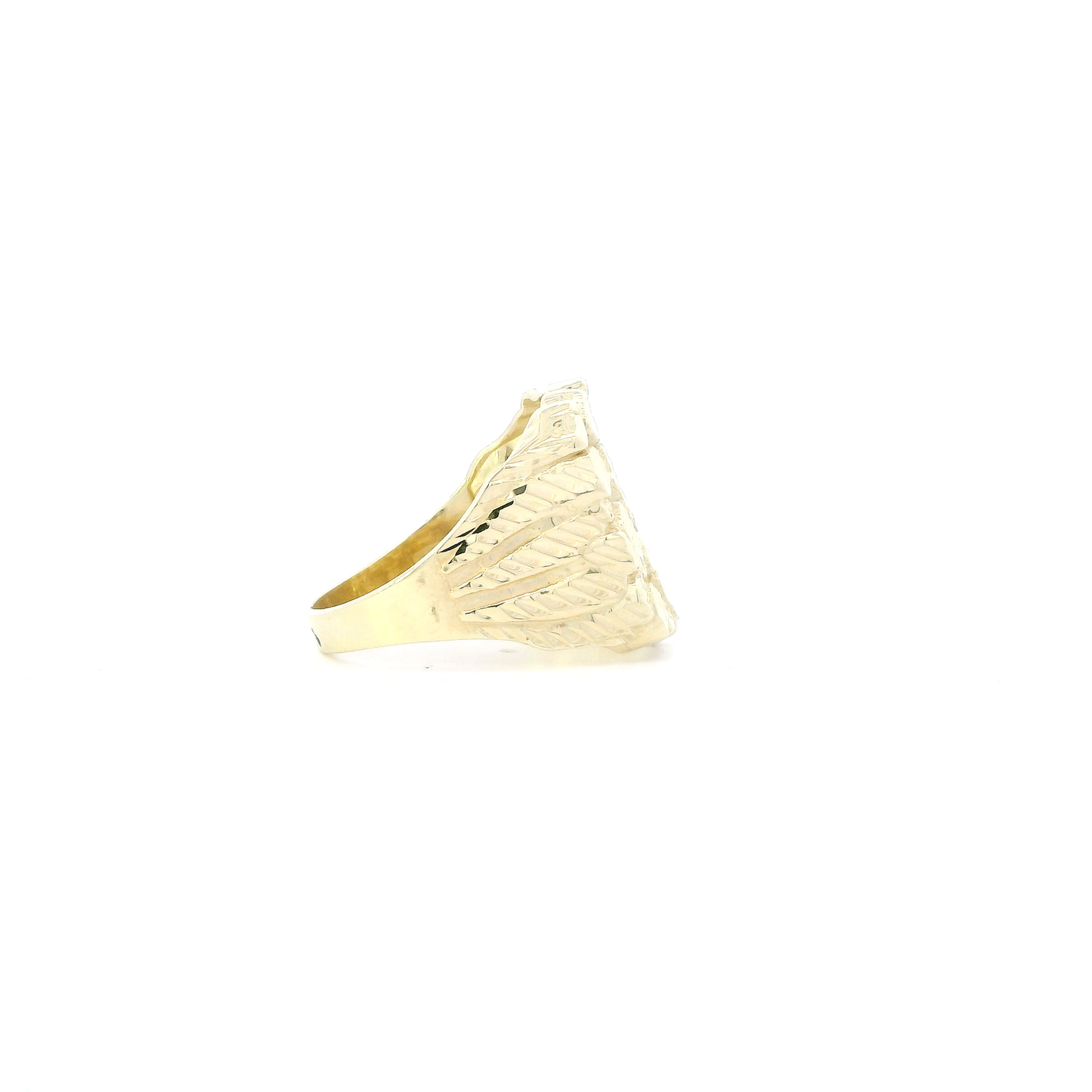 10K Yellow Gold Nugget Ring