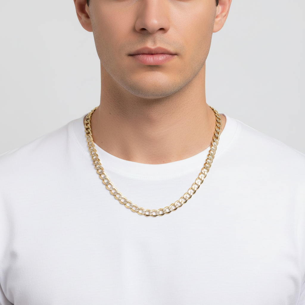 14K Yellow Gold 26" Curb Chain