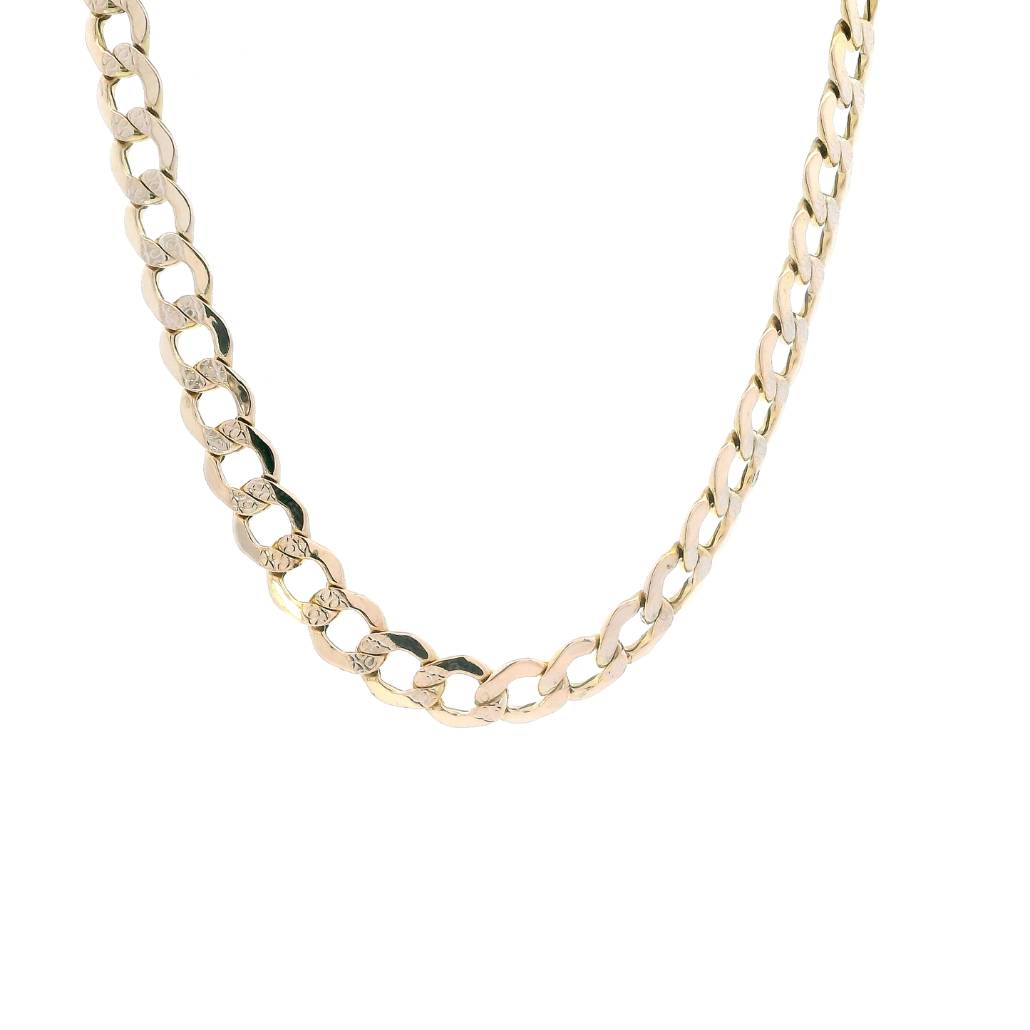 14K Yellow Gold 26" Curb Chain