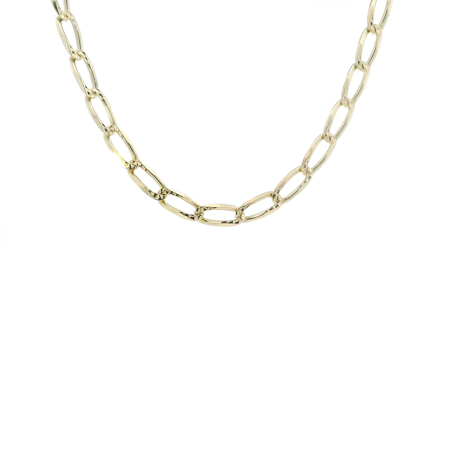 14K Yellow Gold 21" Open Link Chain