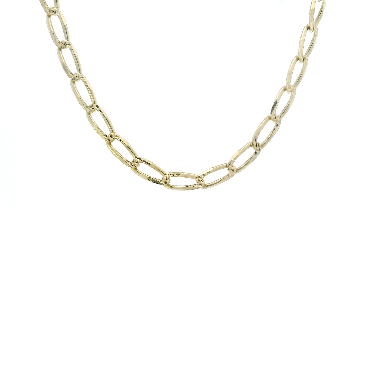 14K Yellow Gold 21" Open Link Chain