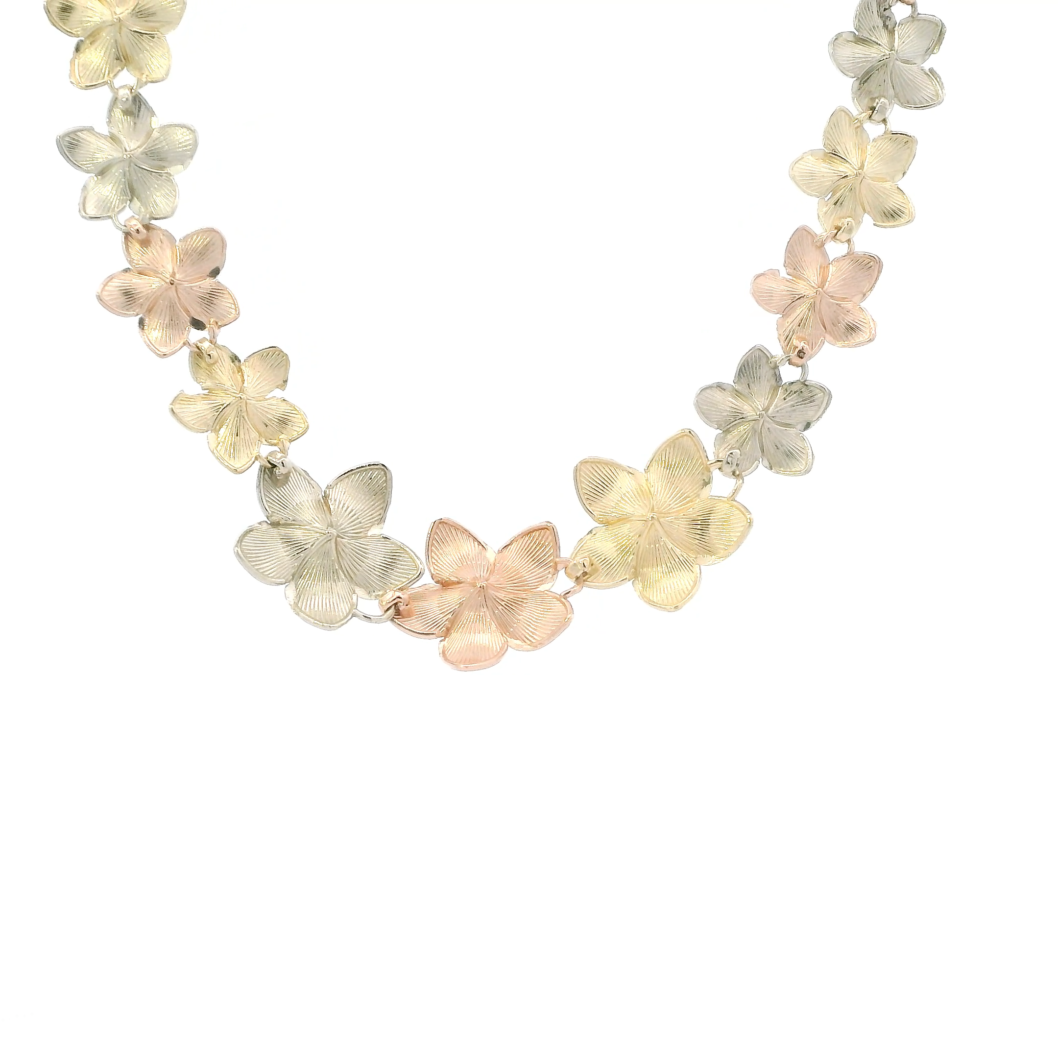 14K Tri Color Gold 17.25