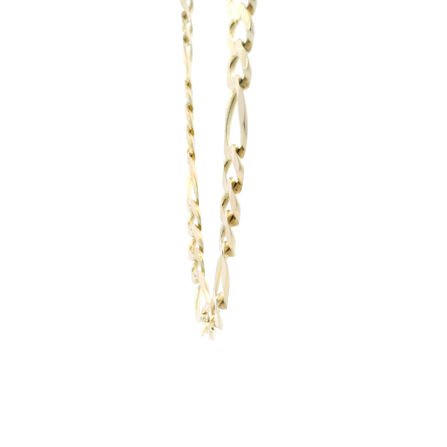 14K Yellow Gold 25" Figaro Chain