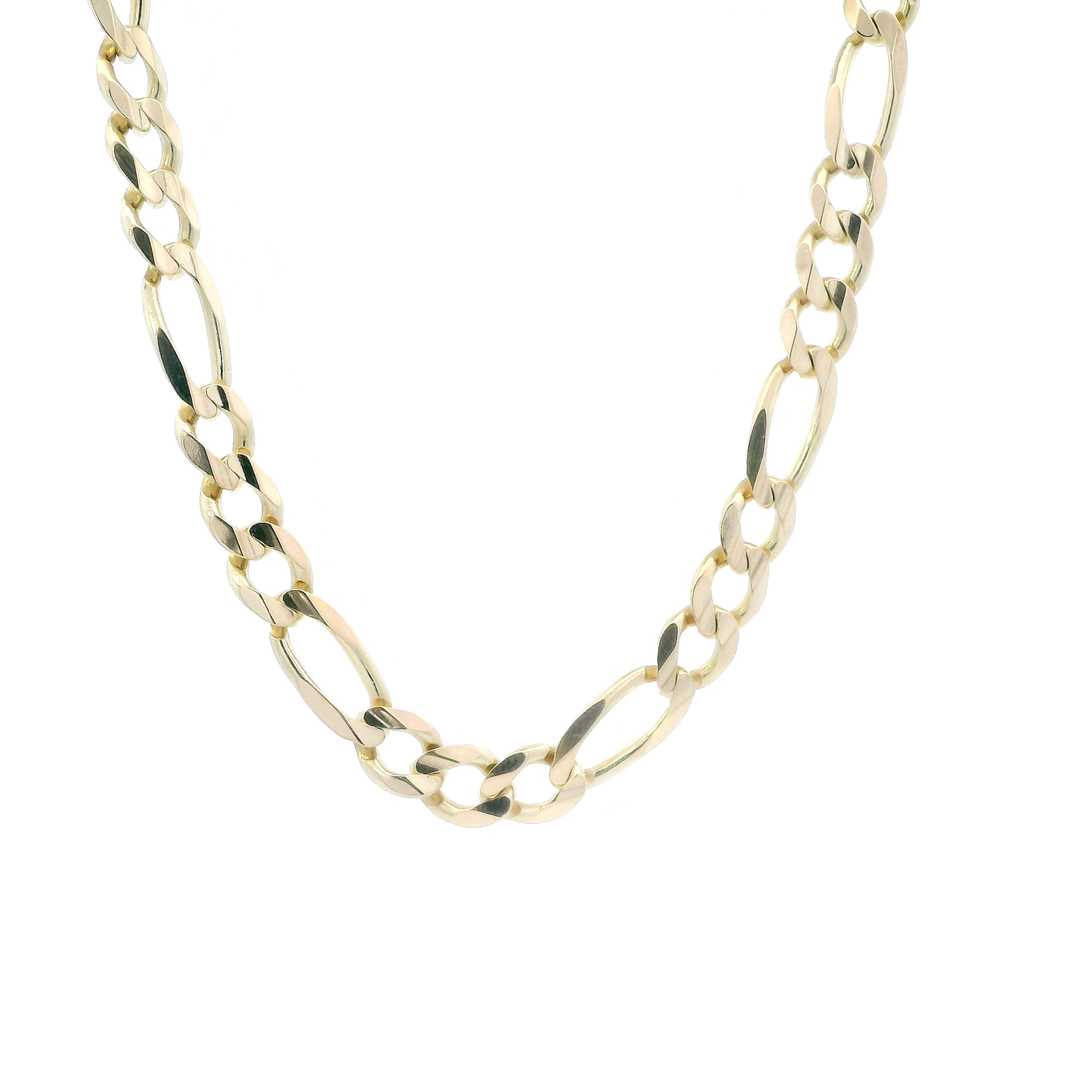 14K Yellow Gold 25" Figaro Chain