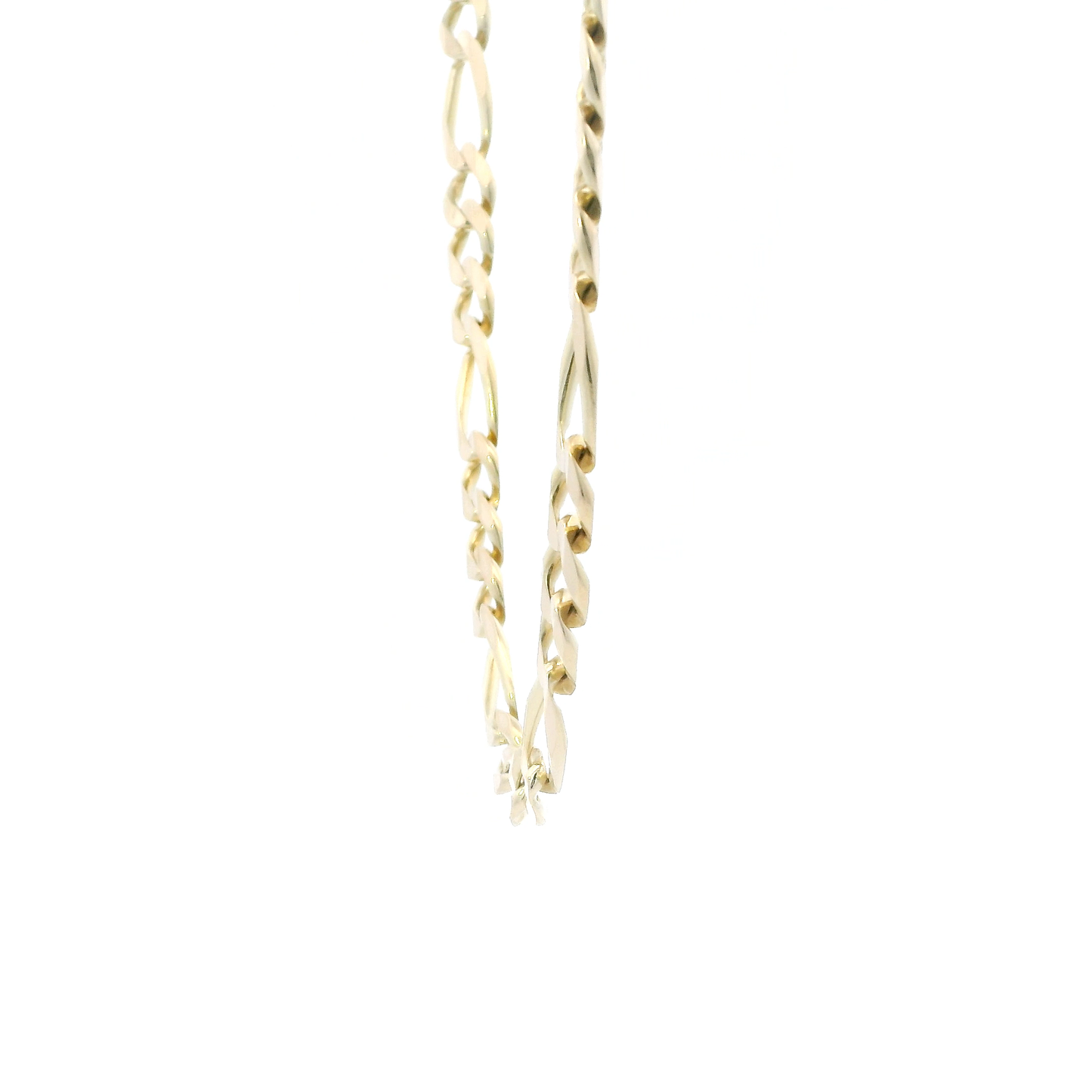 14K Yellow Gold 25" Figaro Chain
