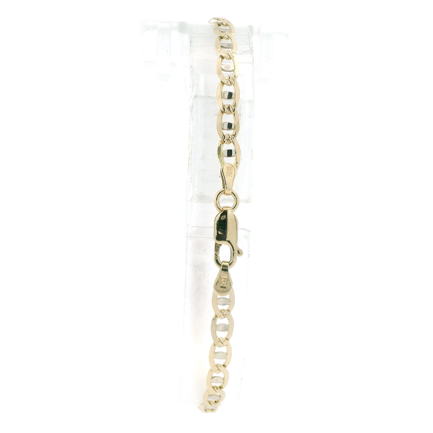 14K Yellow Gold 8" Mariner Bracelet