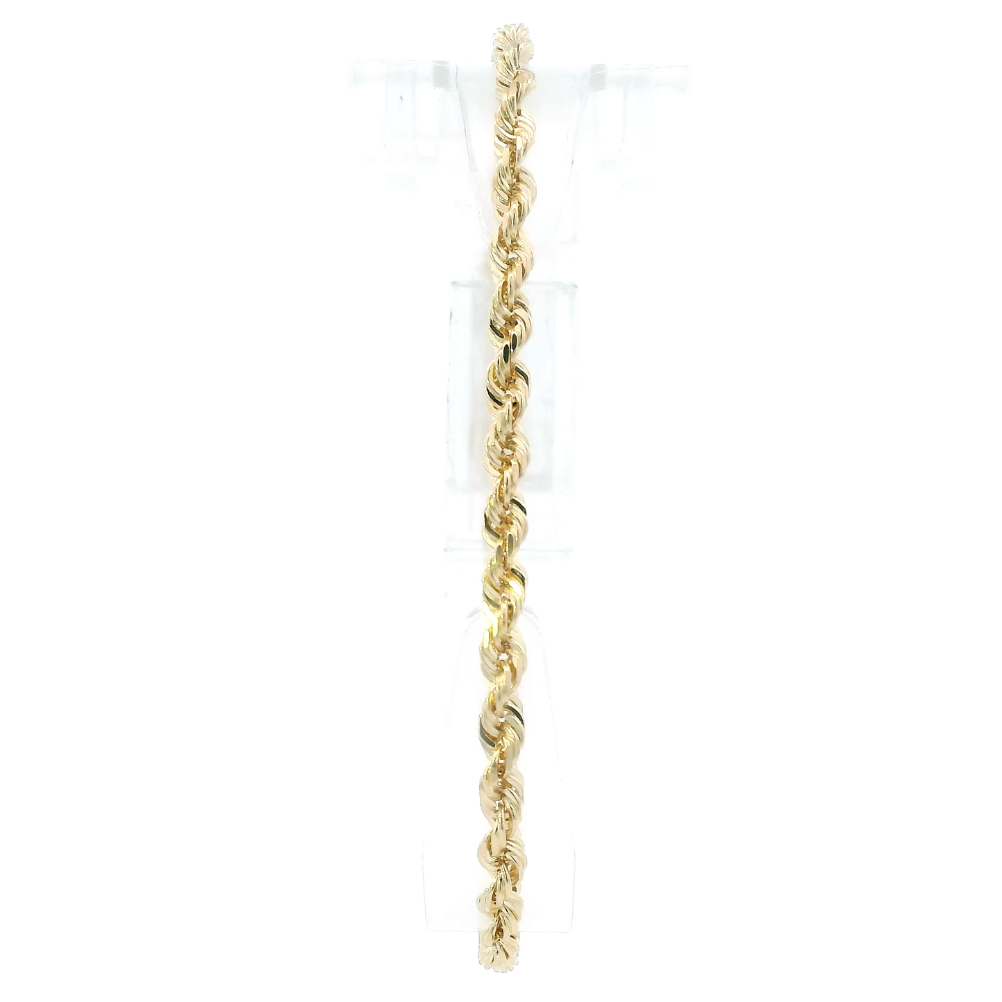 14K Yellow Gold 8" Rope Bracelet