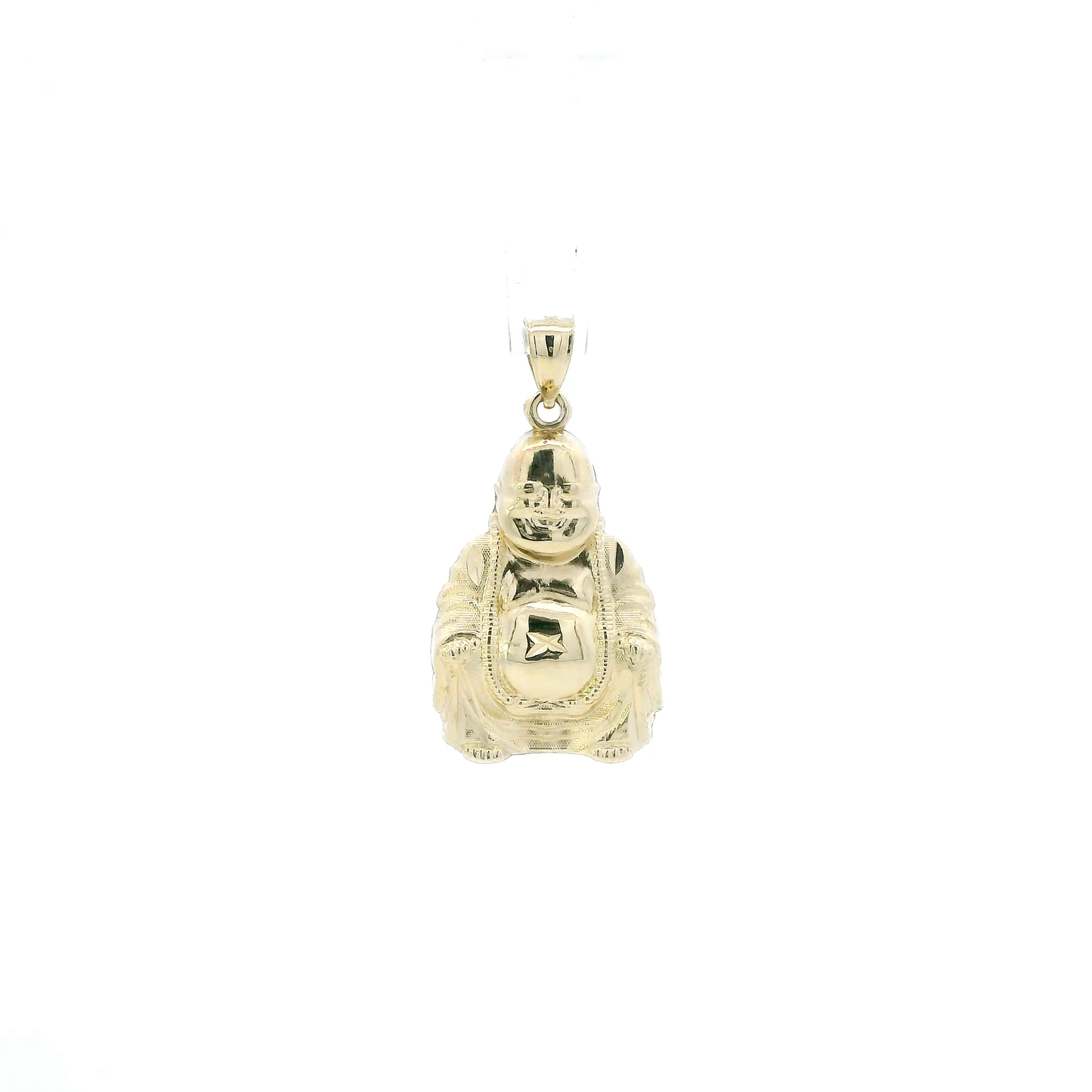 10K Yellow Gold Buddah Pendant