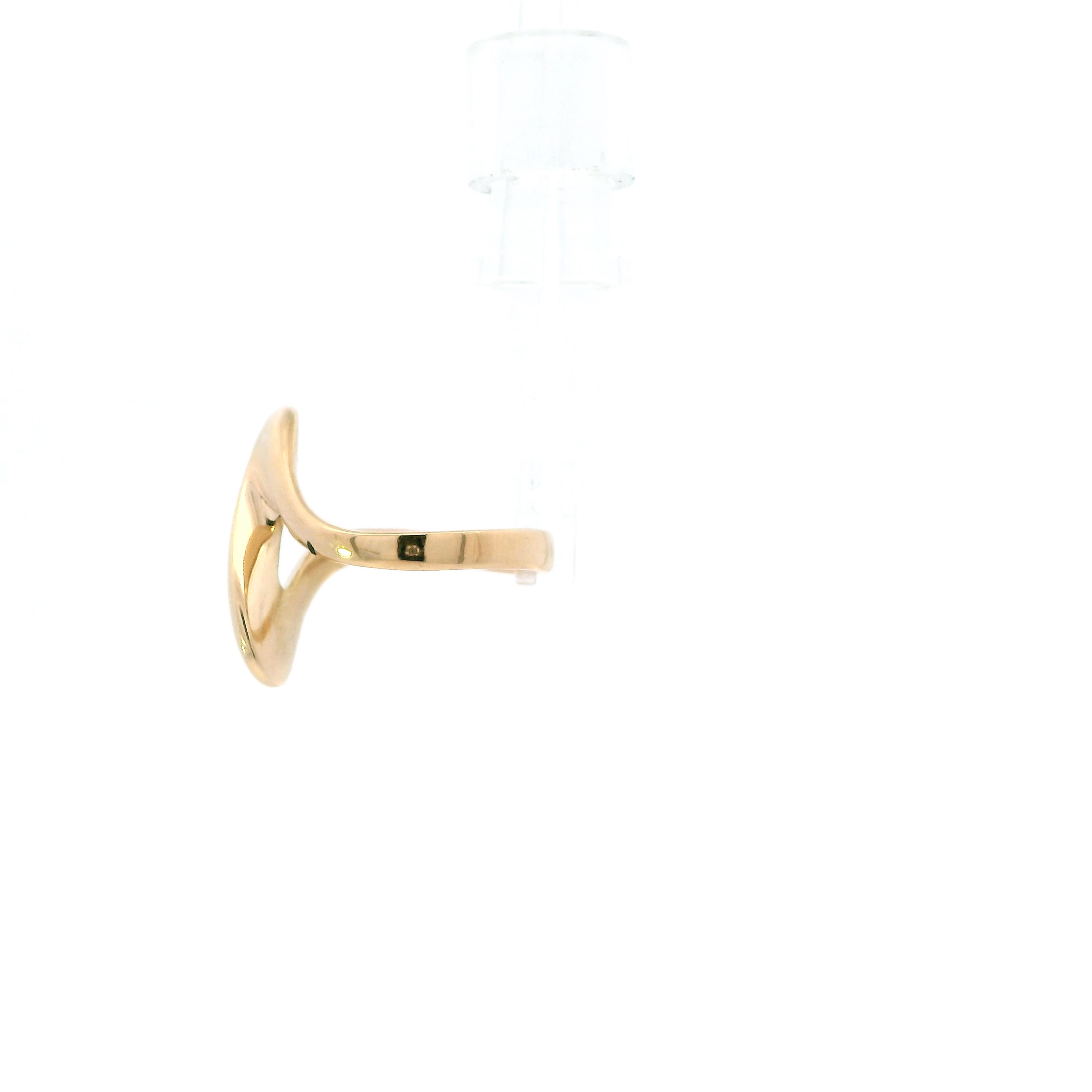 18K Yellow Gold Wave Ring
