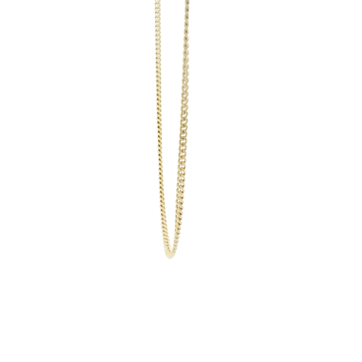 14K Yellow Gold 16" Cuban Chain