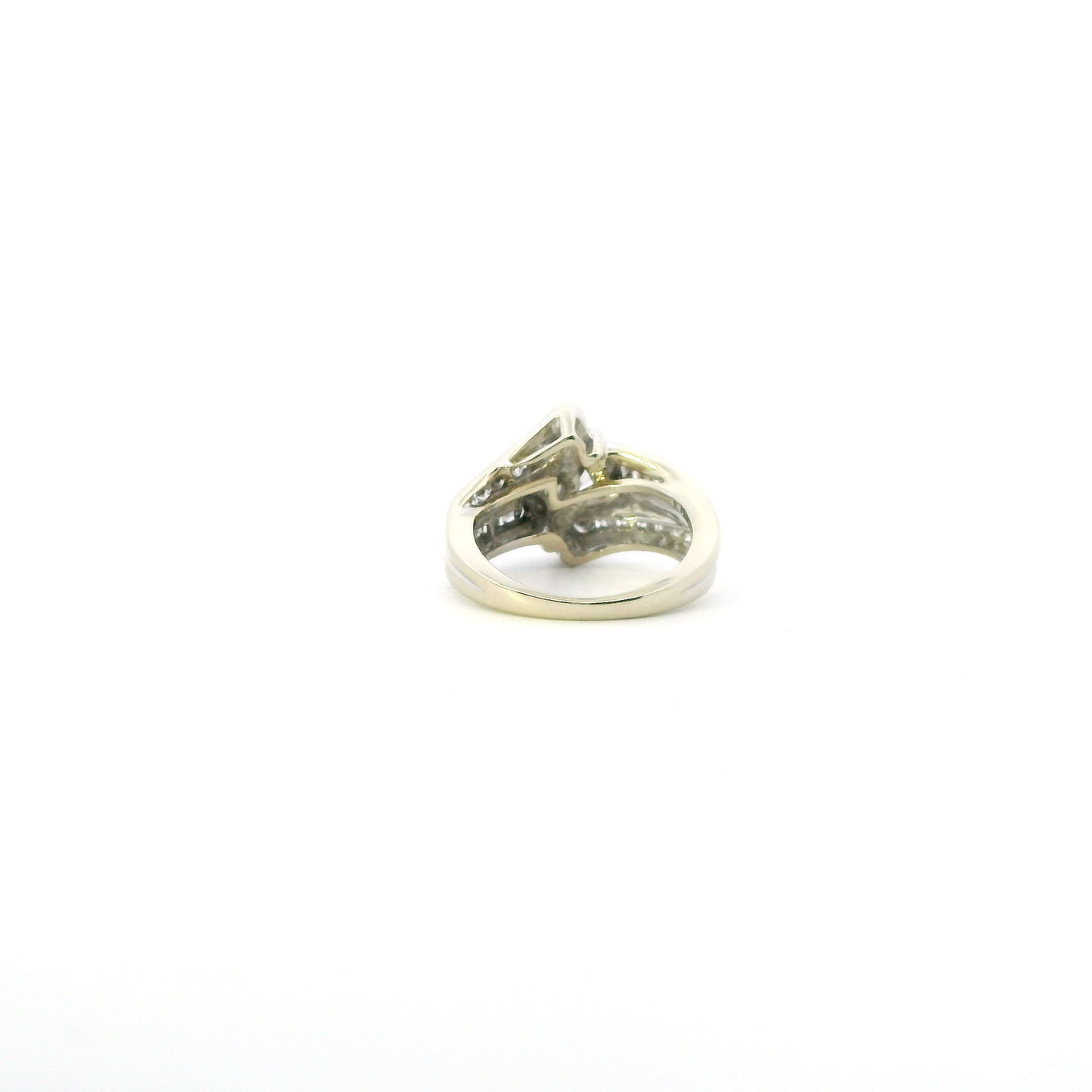 14K White Gold Diamond Womens Ring - 0.63ct