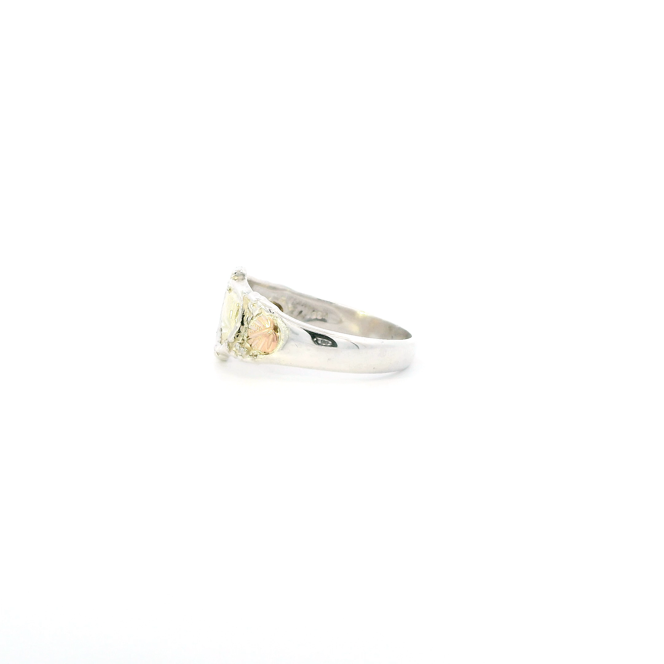 Silver Leaf Style Hallmarked 
