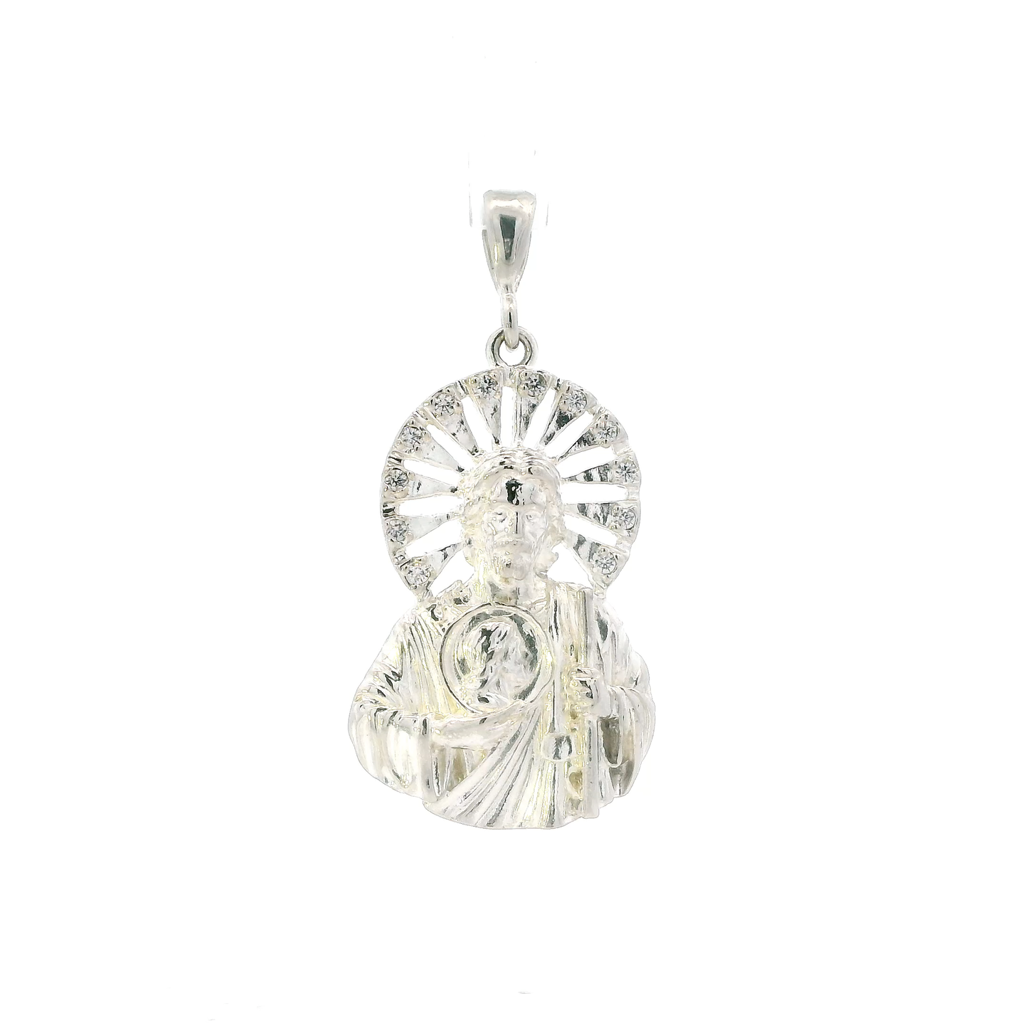 Sterling Silver Saint Jude Pendant