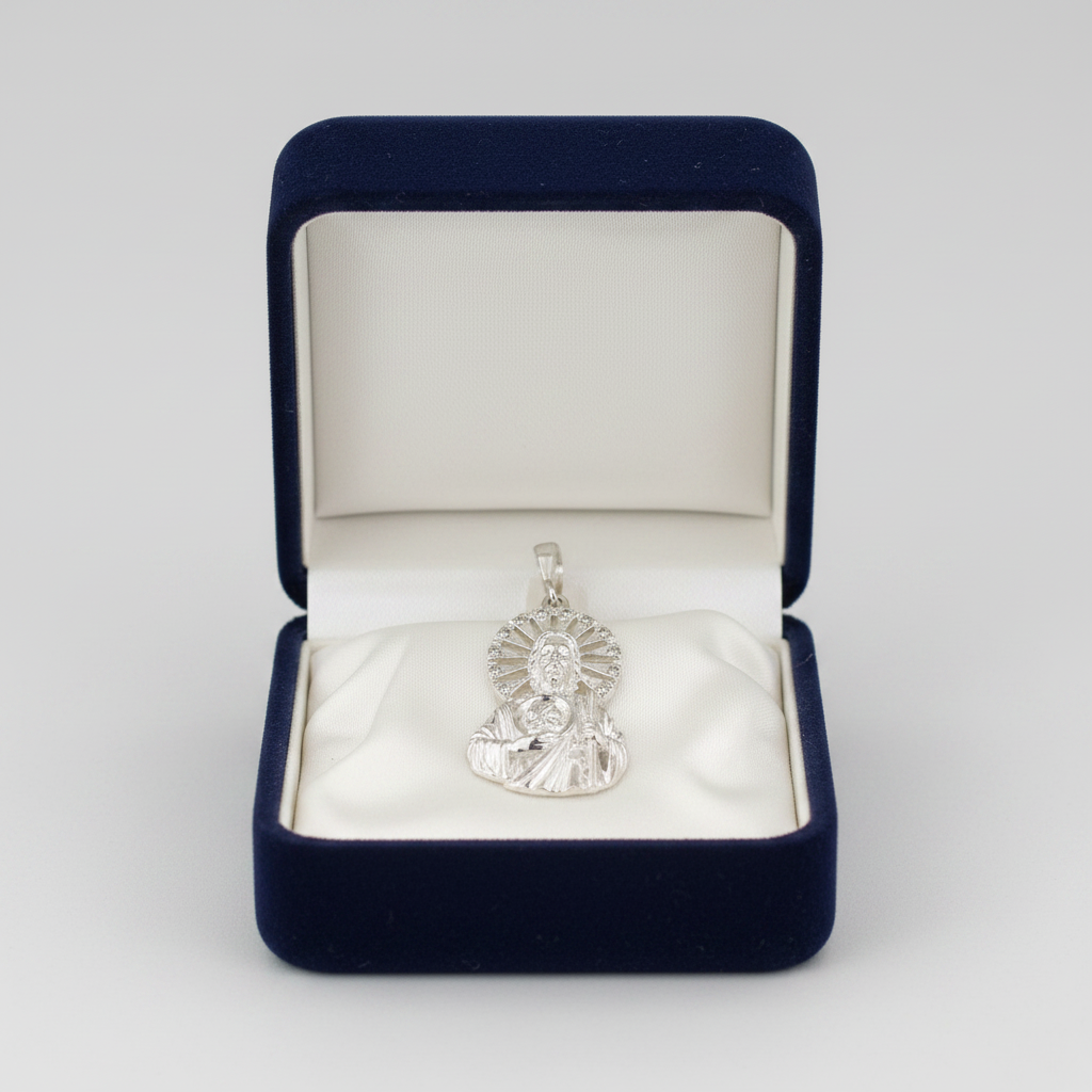 Sterling Silver Saint Jude Pendant