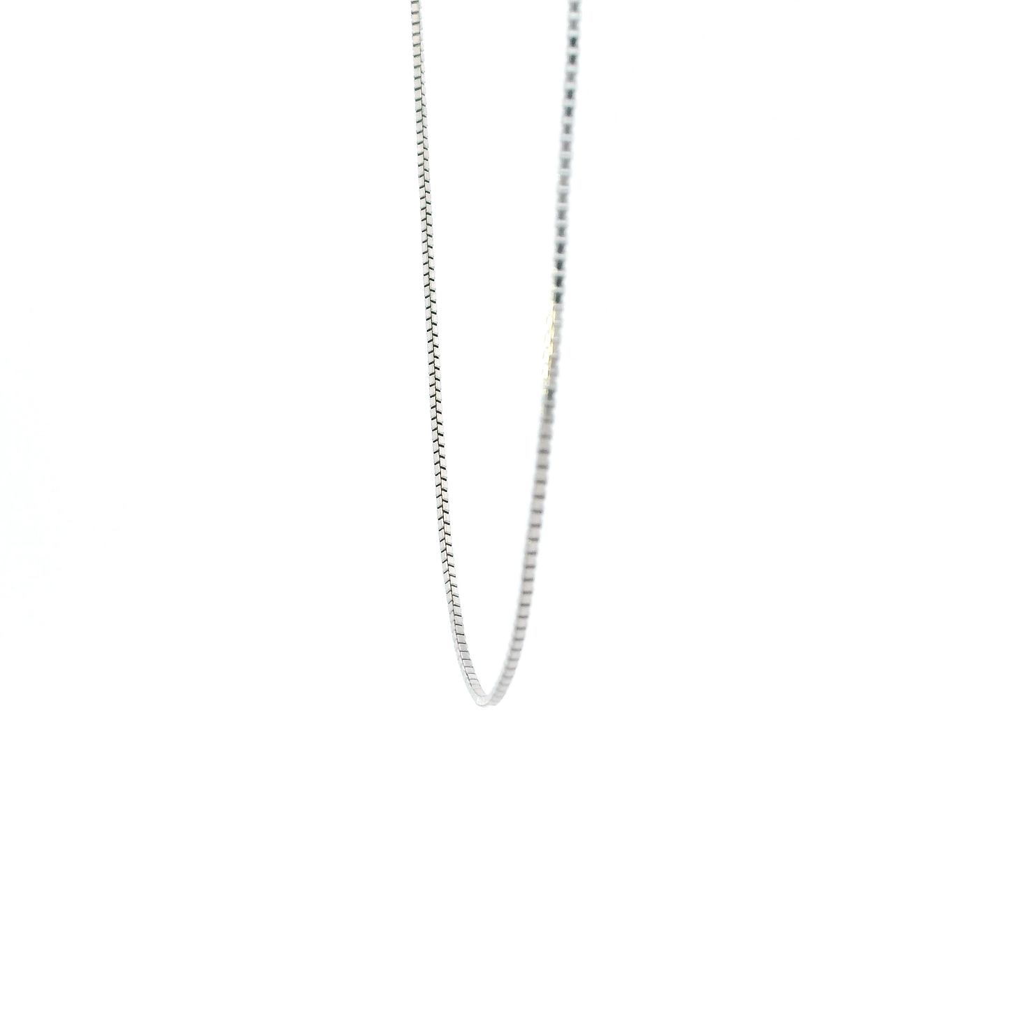 Platinum 15.5" Box Chain