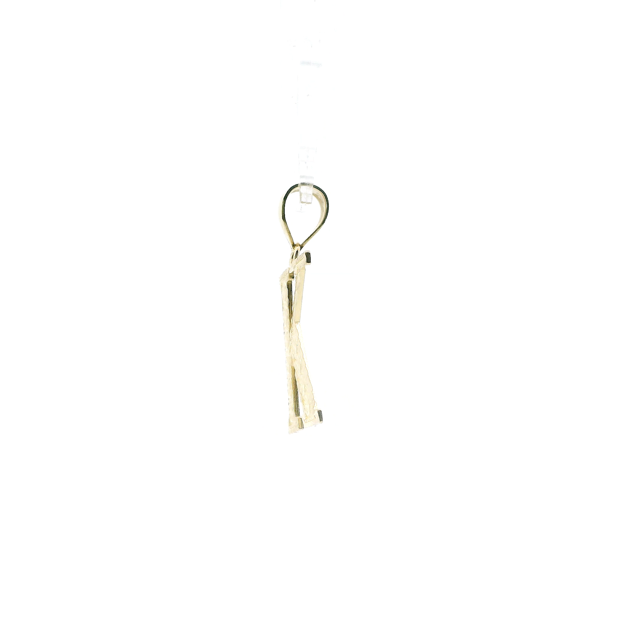 10K Yellow Gold Letter 